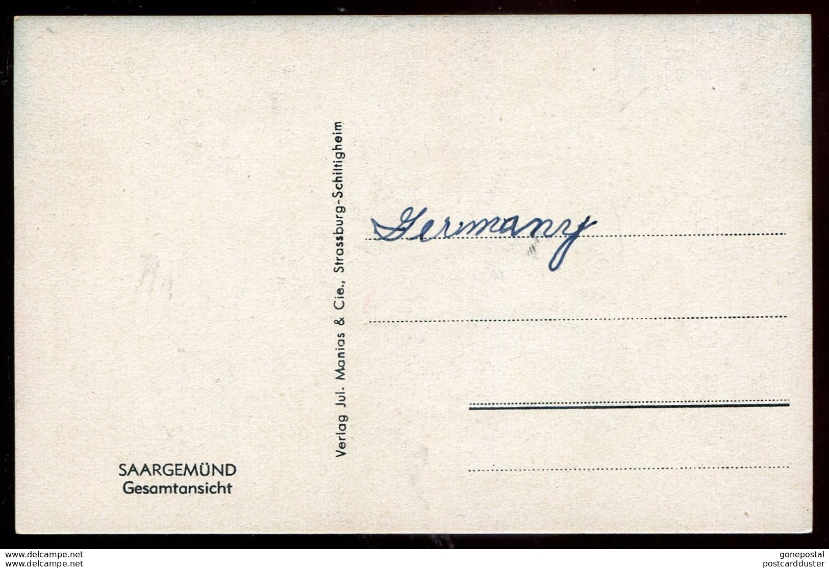 GERMANY Saargemund/ FRANCE Sarreguemines 1930s Railroad Bridge (h1568) - Lothringen