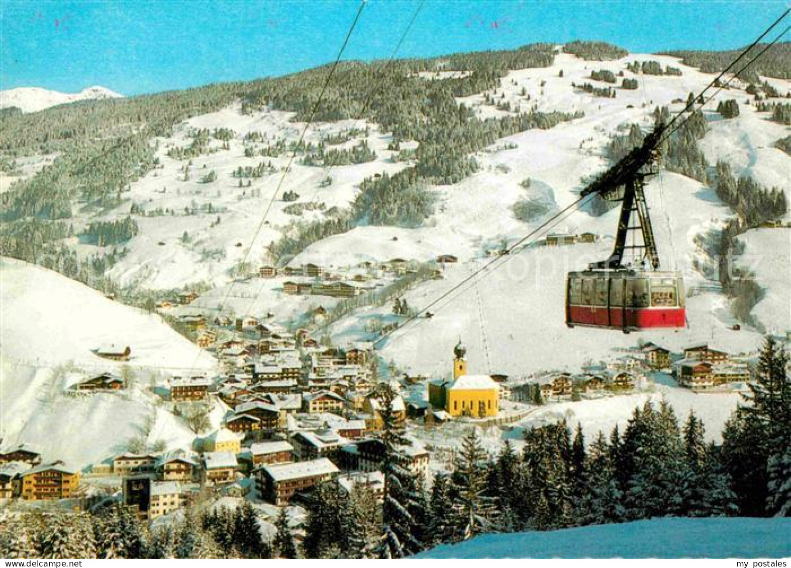 72620667 Saalbach-Hinterglemm Seilbahn Zum Schattberg  Saalbach-Hinterglemm - Sonstige & Ohne Zuordnung