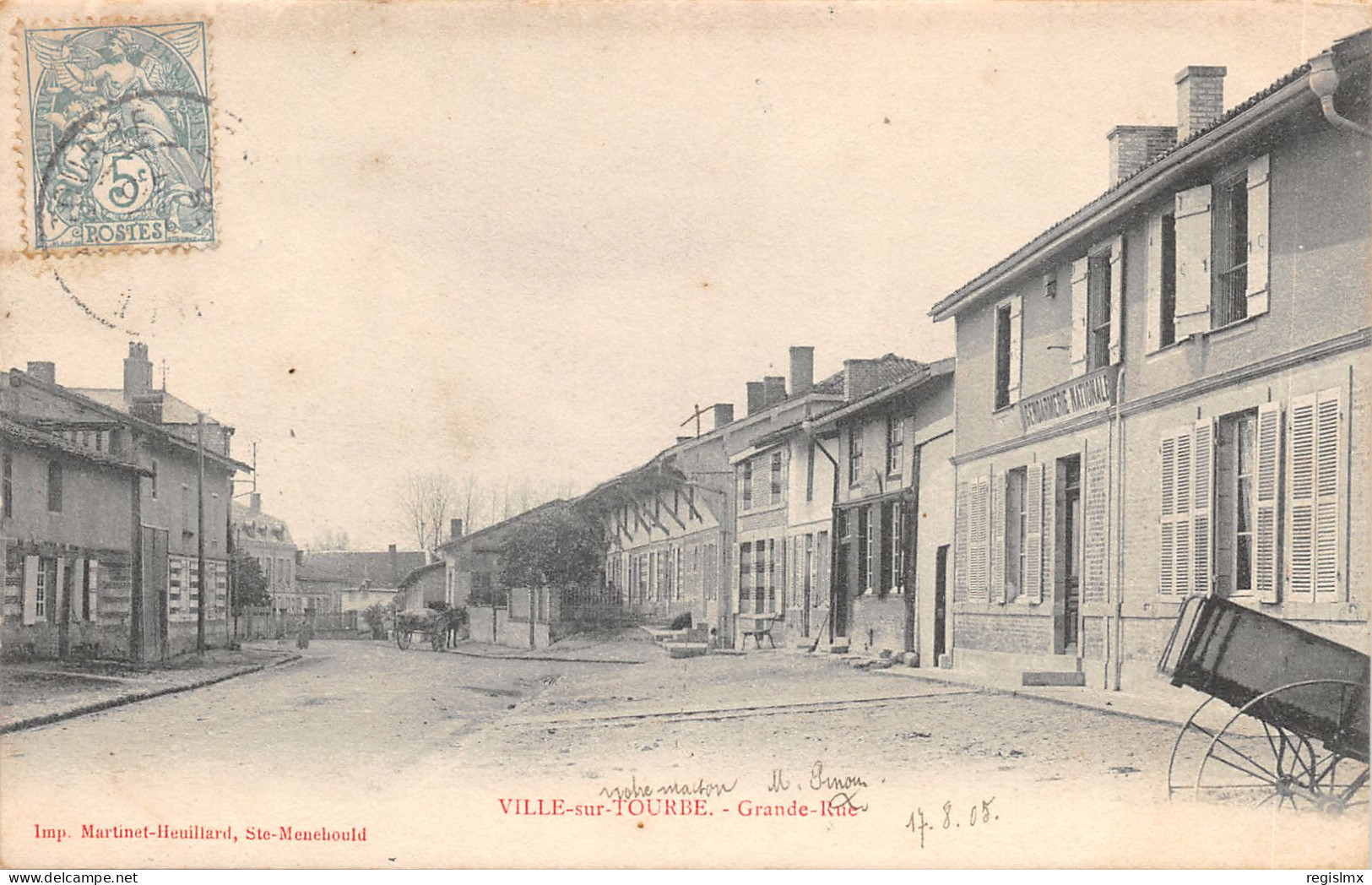 51-VILLE SUR TOURBE-N°2155-A/0311 - Ville-sur-Tourbe