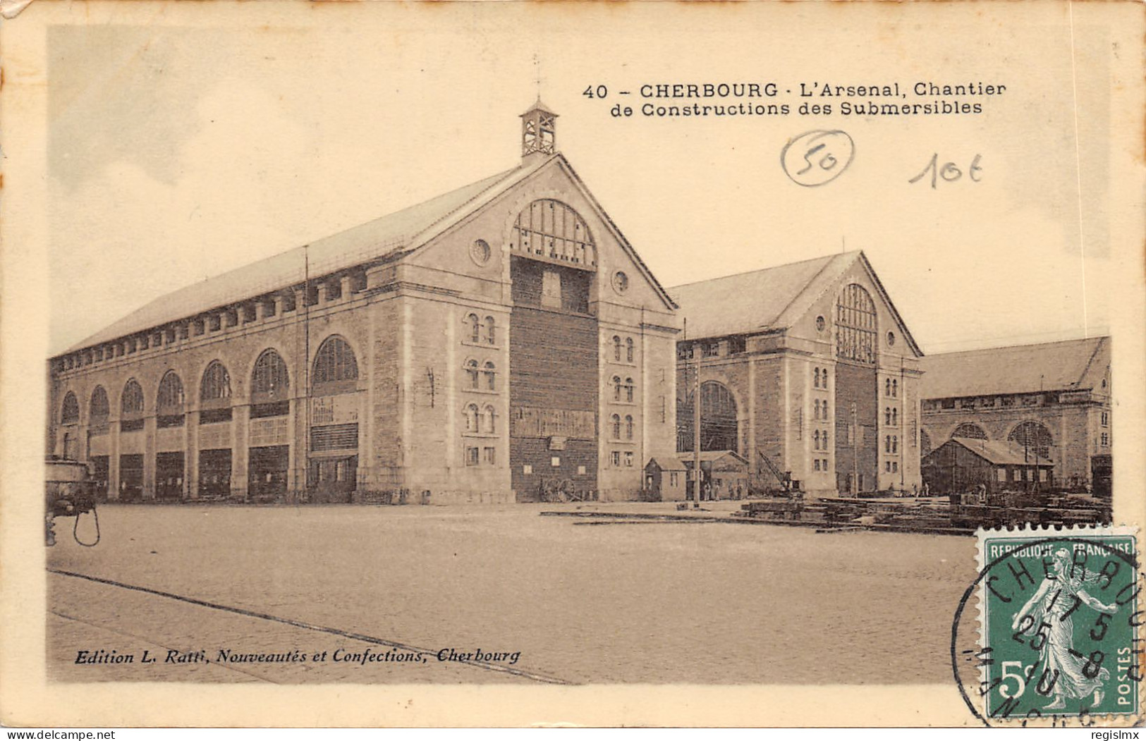 50-CHERBOURG-N°2155-A/0005 - Cherbourg