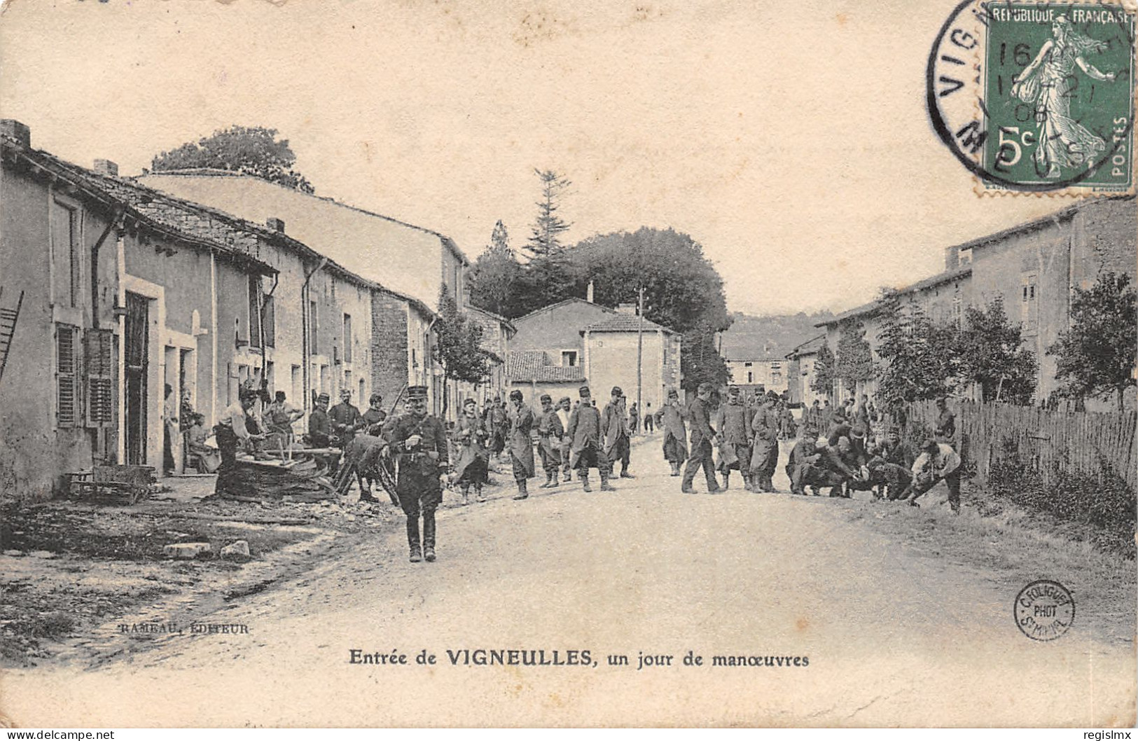 55-VIGNEULLES-JOUR DE MANŒUVRES-N°2155-D/0223 - Vigneulles Les Hattonchatel
