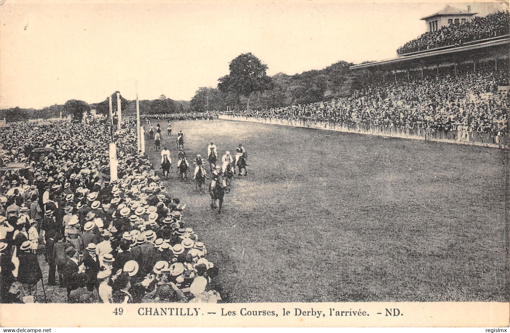 60-CHANTILLY-LES COURSES-N°2155-H/0245 - Chantilly