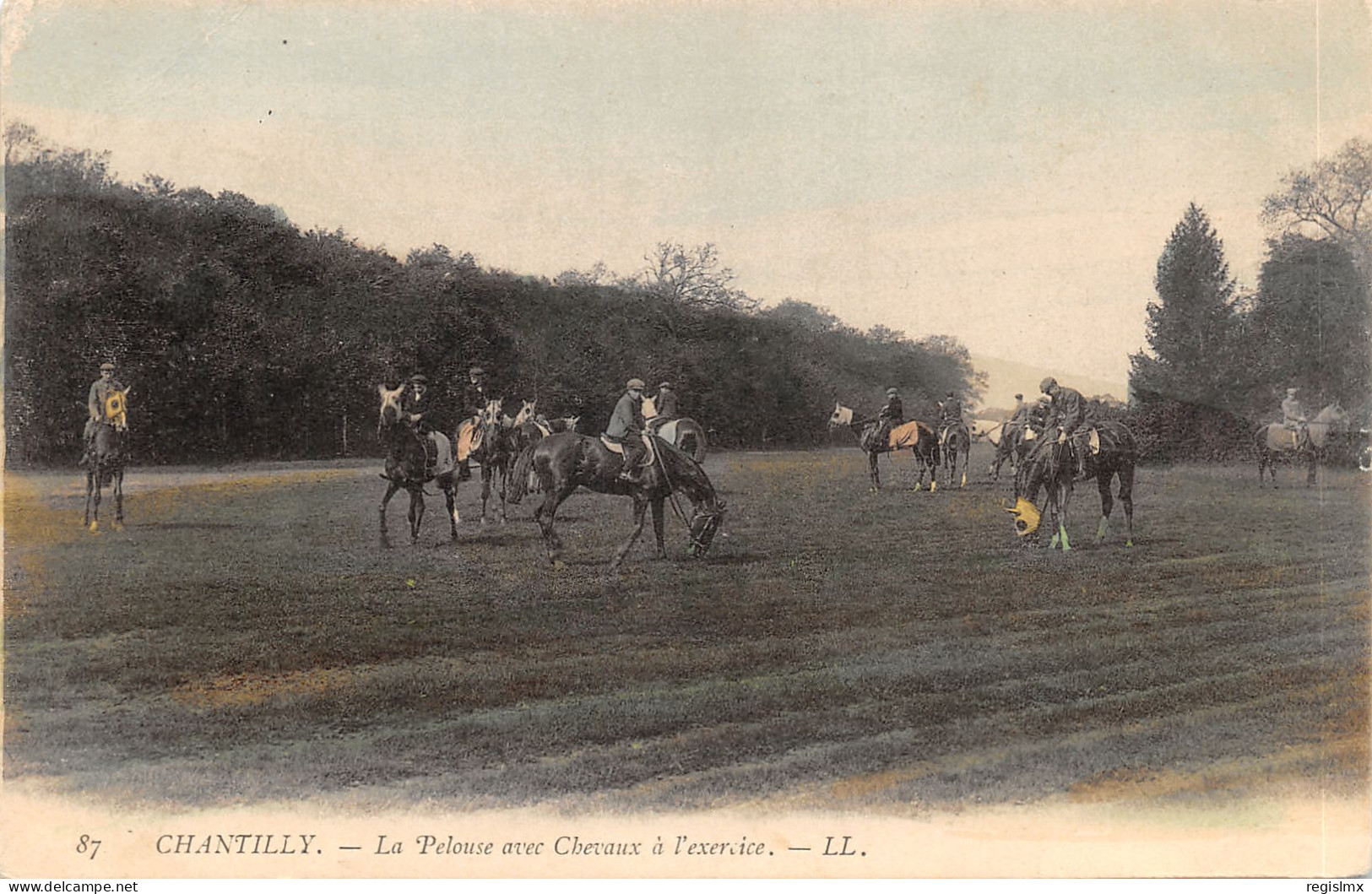 60-CHANTILLY-LES COURSES-N°2155-H/0221 - Chantilly