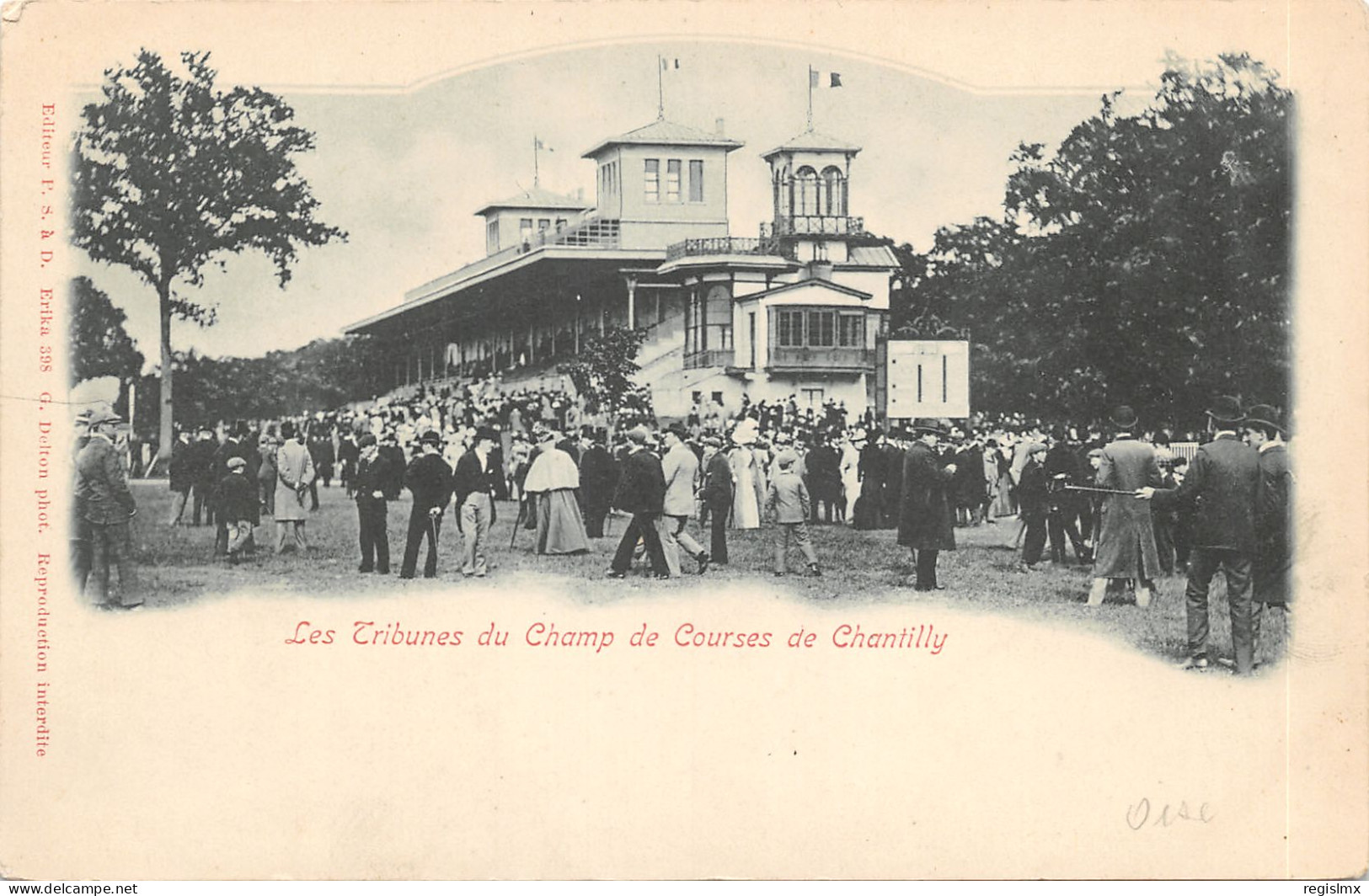 60-CHANTILLY-LES COURSES-N°2155-H/0217 - Chantilly