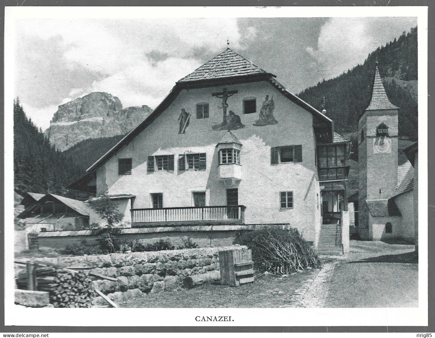 1950  --  ITALIE . VILLAGE DE CANAZEI . 4B162 - Non Classés