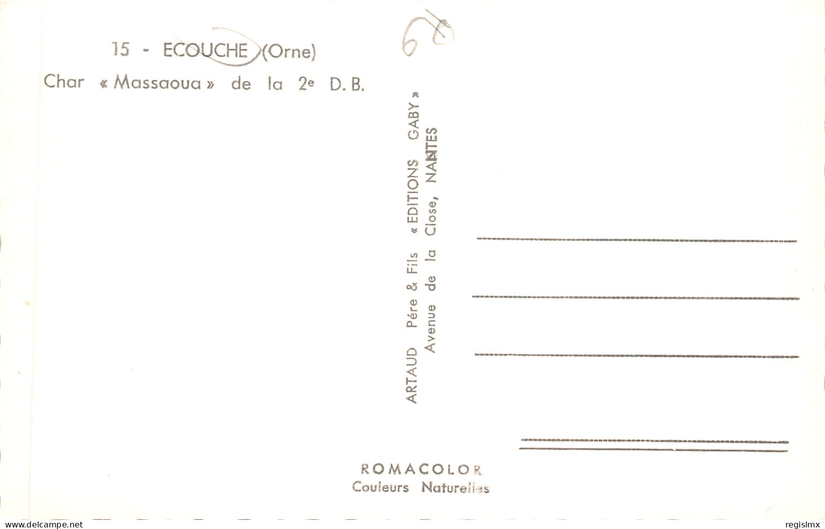 61-ECOUCHE-N°2155-H/0363 - Ecouche