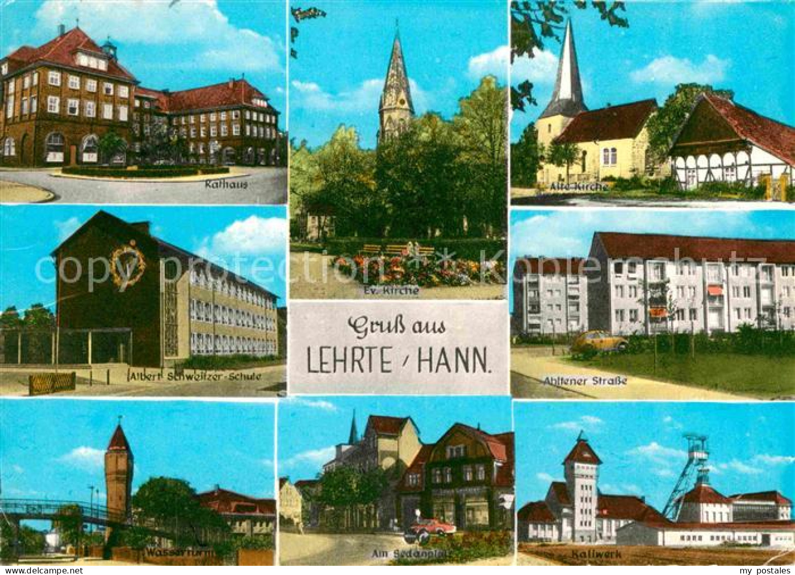 72620373 Lehrte Hannover Wasserturm Kaliwerk Ahltener-Strase Lehrte - Lehrte