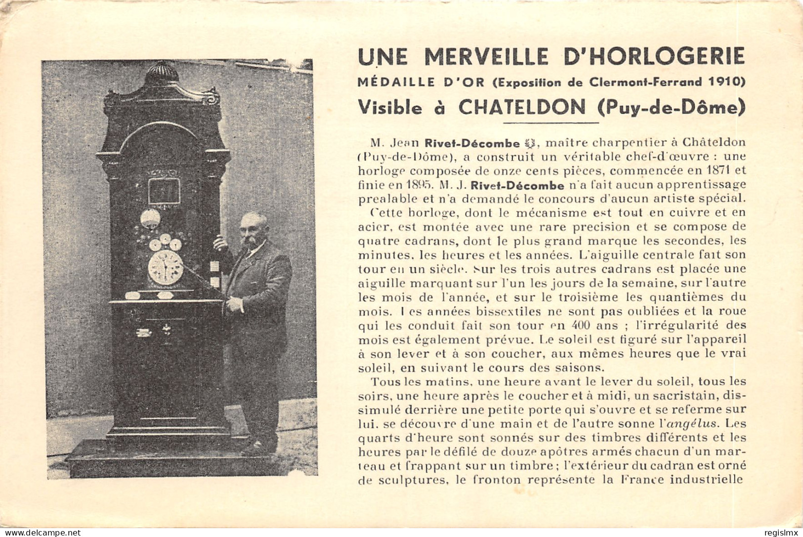 63-CHATELDON-N°2156-E/0327 - Chateldon