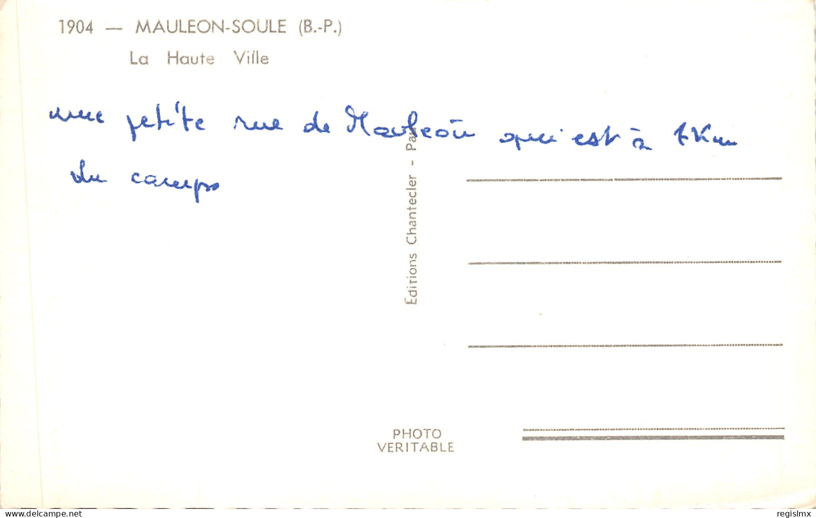 64-MAULEON SOULE-N°2156-H/0067 - Mauleon Licharre