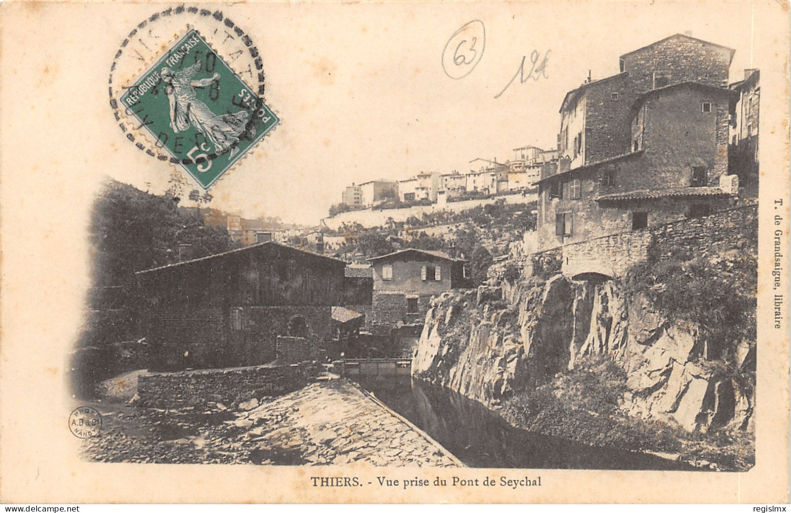 63-THIERS-N°2156-G/0337 - Thiers