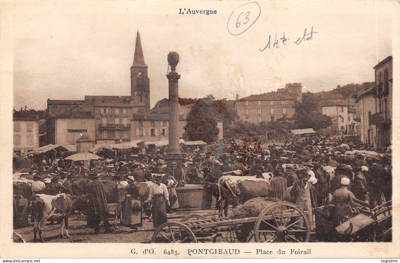 63-PONTGIBAUD-N°2156-F/0303 - Sonstige & Ohne Zuordnung