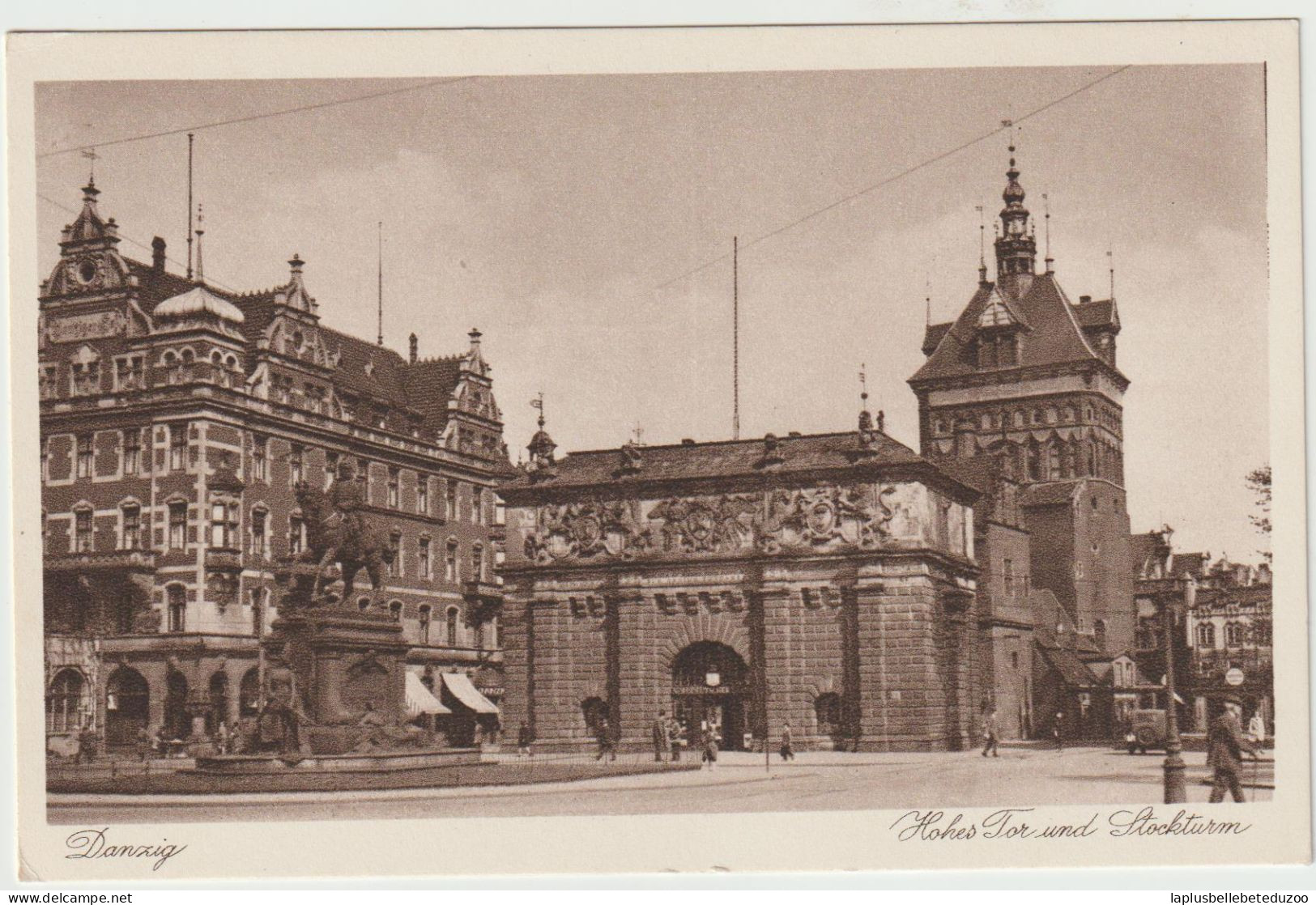 CPA - POLOGNE - GDANSK - DANZIG - Hohes Tor Und Stockturm - Vers 1930 - Poland