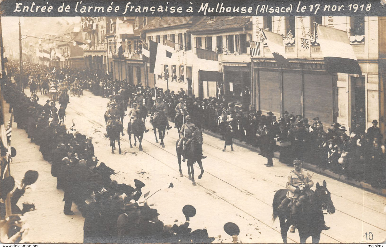 68-MULHOUSE-ENTREE DE L ARMEE FRANCAISE-N°2157-B/0383 - Mulhouse
