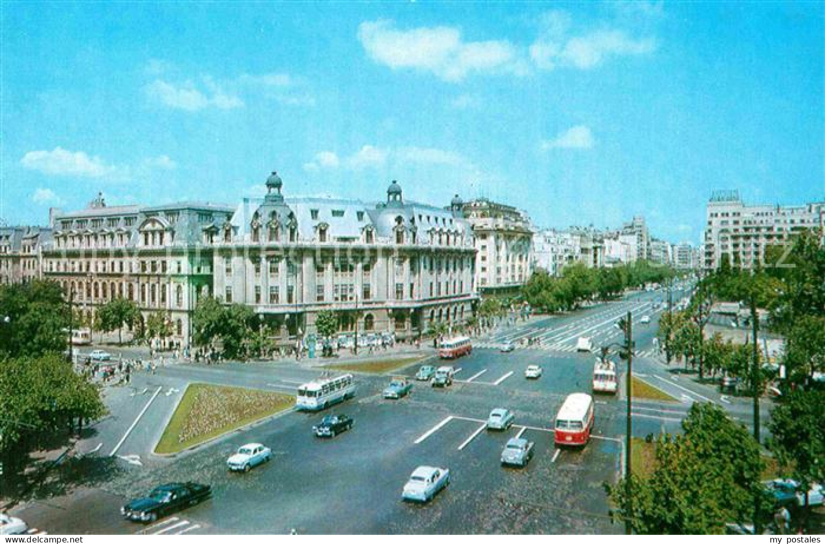 72619791 Bucuresti Vedere Spre B-dul N Balcescu Boulevard Rumaenien - Roumanie