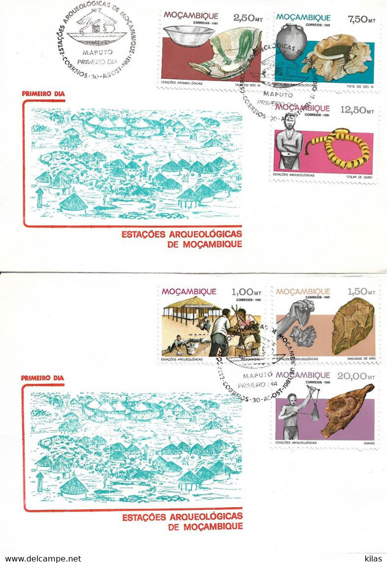 MOZAMBIQUE 1981 Archaeology FDC - Mosambik