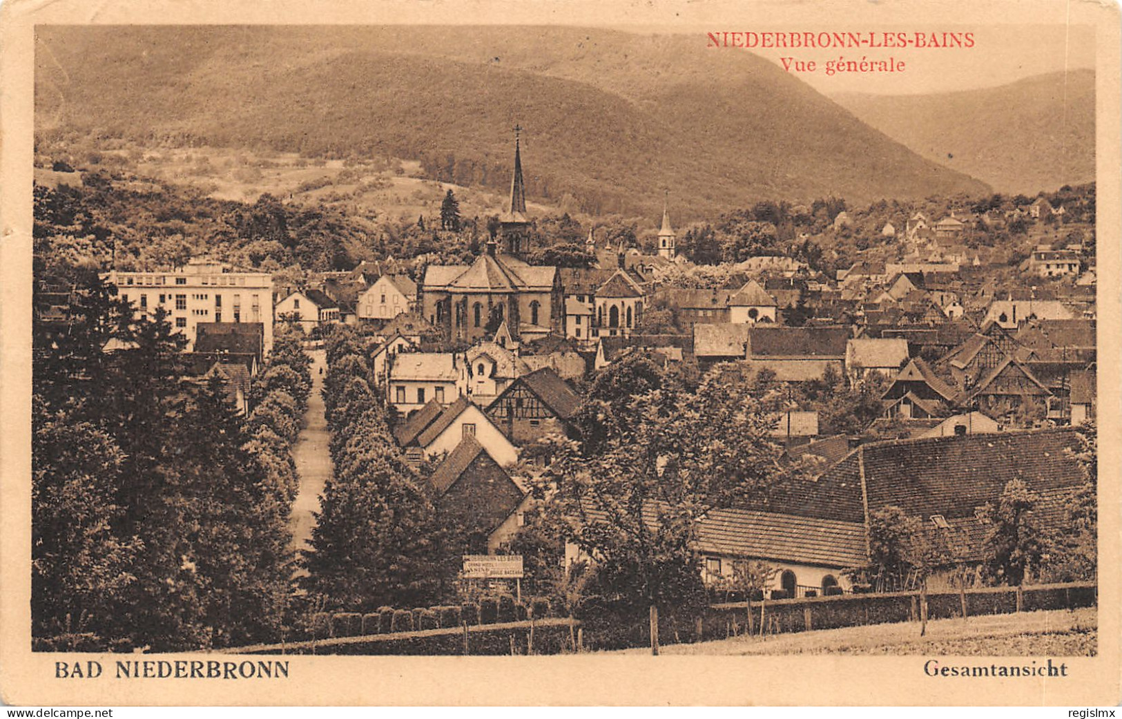 67-NIEDERBRONN LES BAINS-N°2157-A/0389 - Niederbronn Les Bains