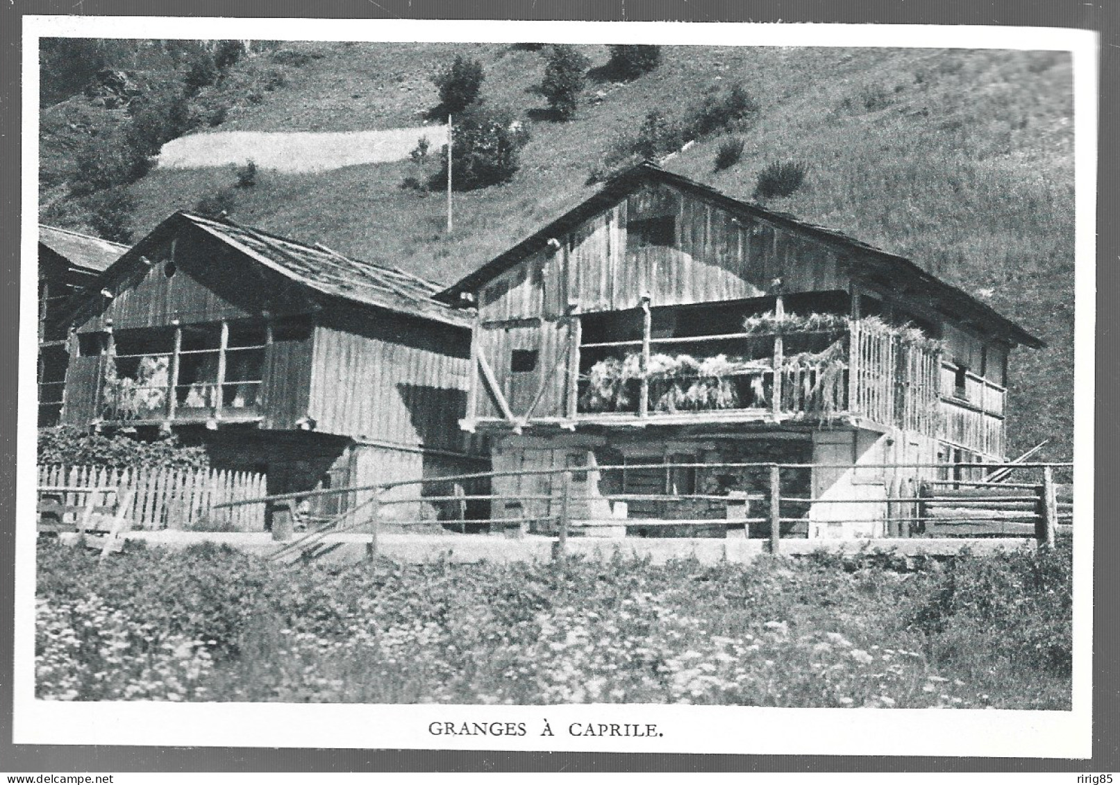 1950  --  ITALIE . GRANGES A CAPRILE . 4B165 - Non Classés