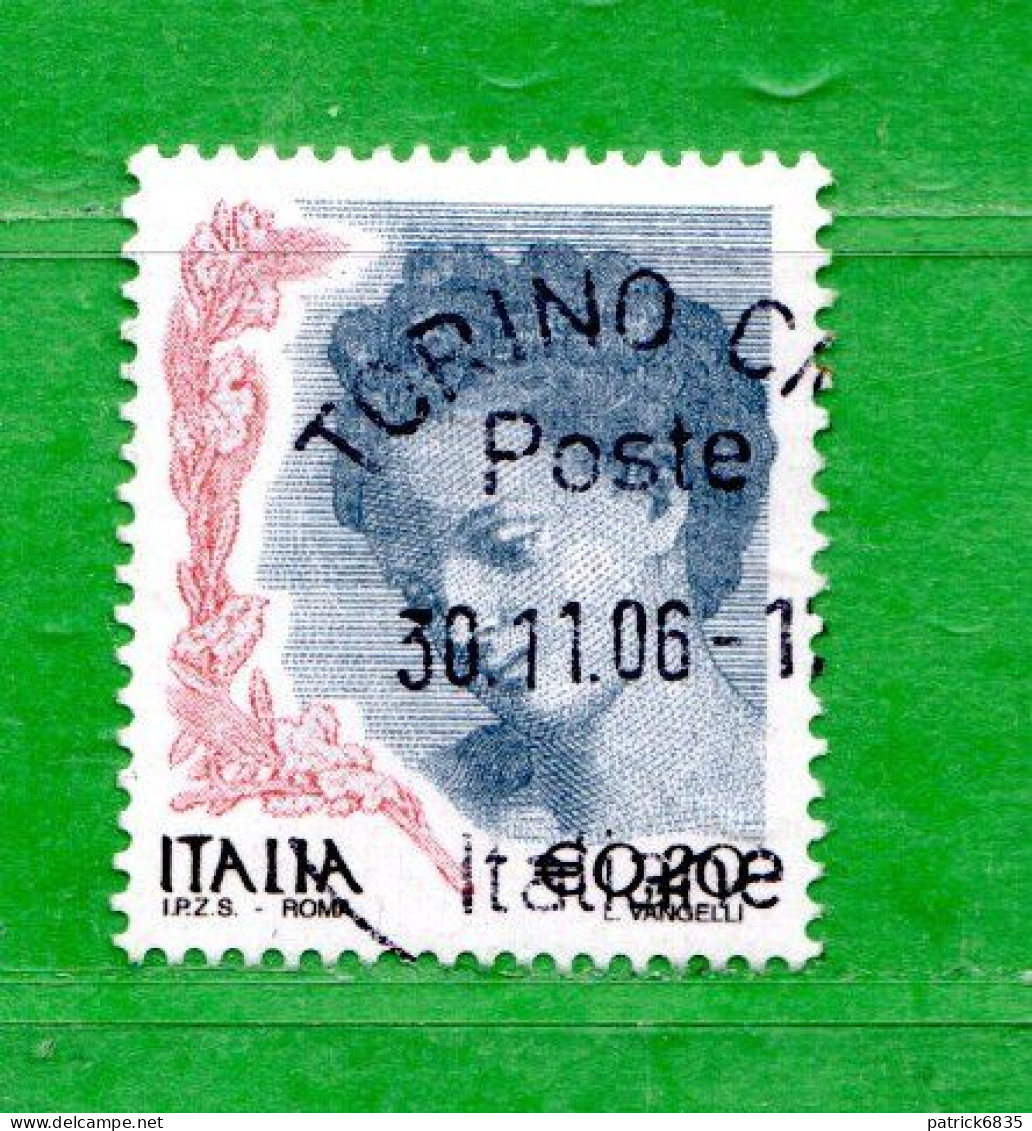 Italia ° - Anno 2002 - La Donna Nell'Arte.  € 0,20. Unif. 2647.  Usato - 2001-10: Used