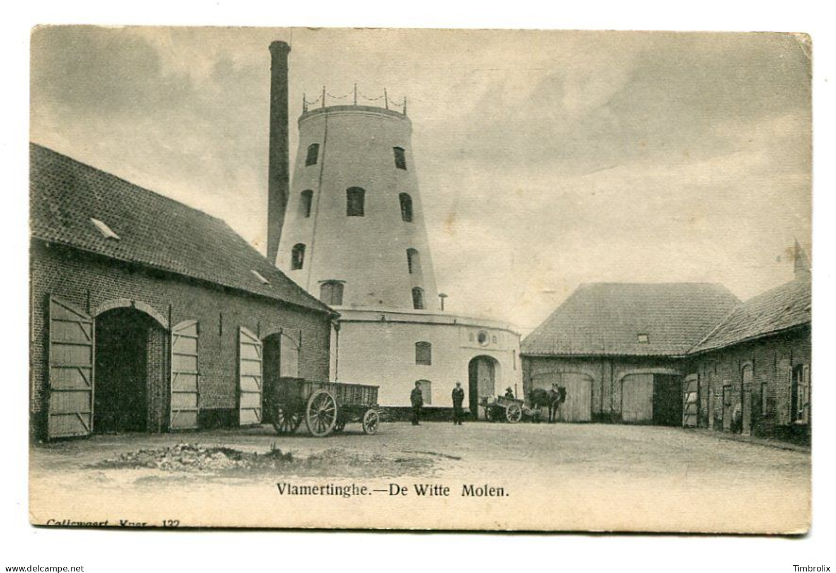 VLAMERTINGHE / VLAMERTINGE / IPER (Belgique) - De Witte Molen - Le Moulin Blanc - Belle Carte. - Ieper