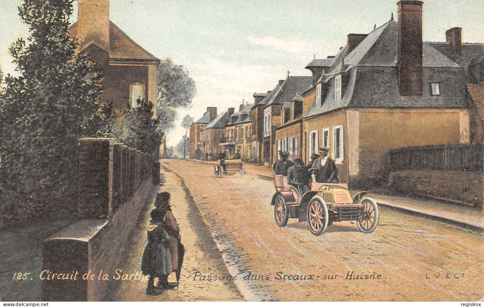 72-SCEAUX SUR HUISNE-CIRCUIT DE LA SARTHE-N°2157-D/0305 - Otros & Sin Clasificación