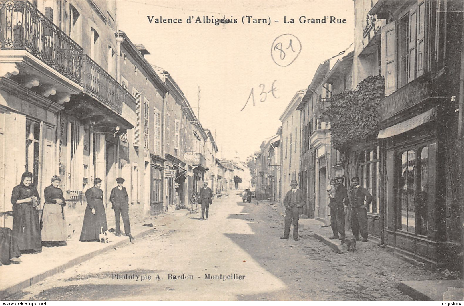 81-VALENCE D ALBIGEOIS-N°2158-A/0175 - Valence D'Albigeois
