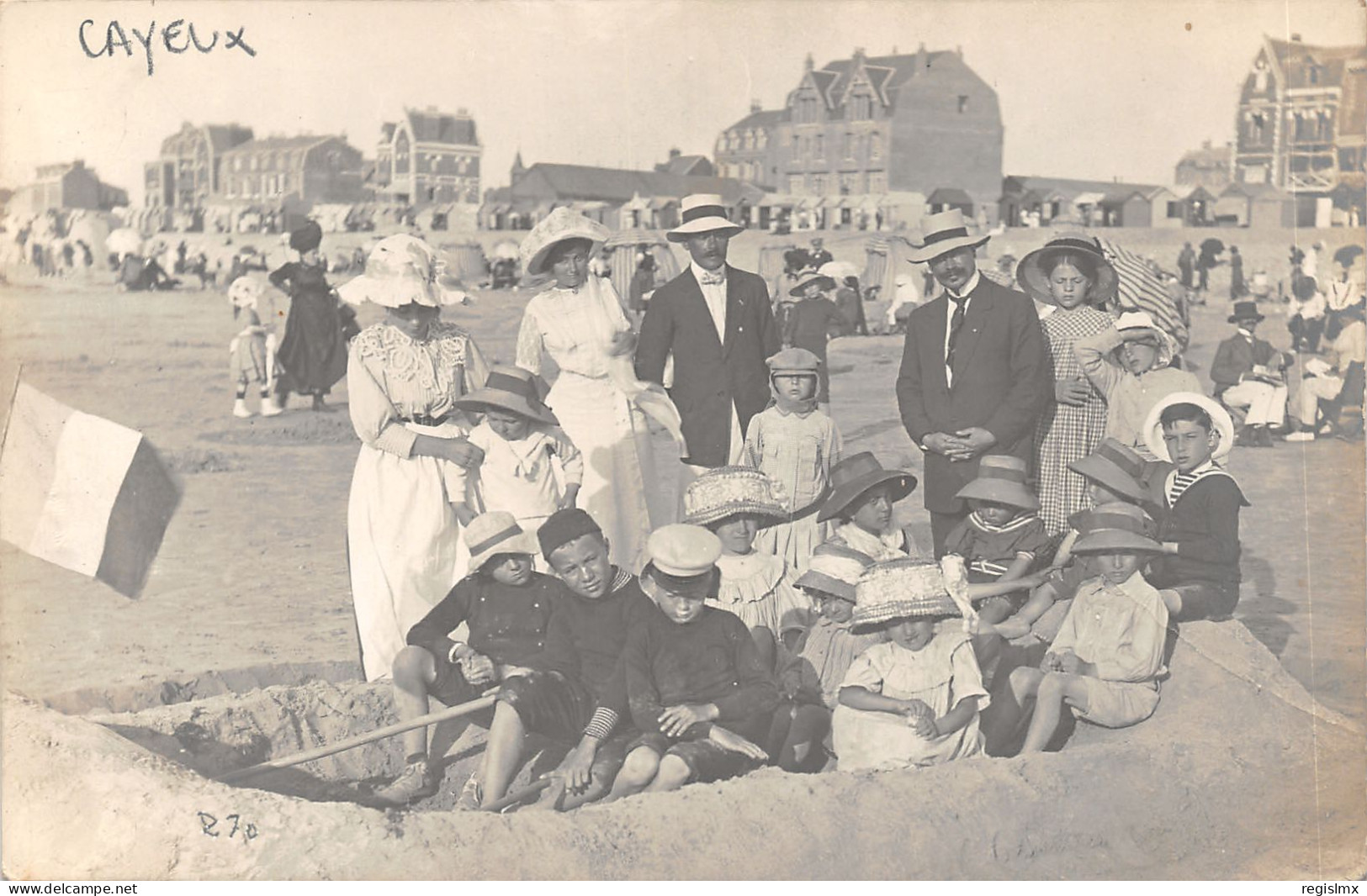 80-CAYEUX SUR MER-PHOTO DE GROUPE-N°2158-A/0043 - Cayeux Sur Mer