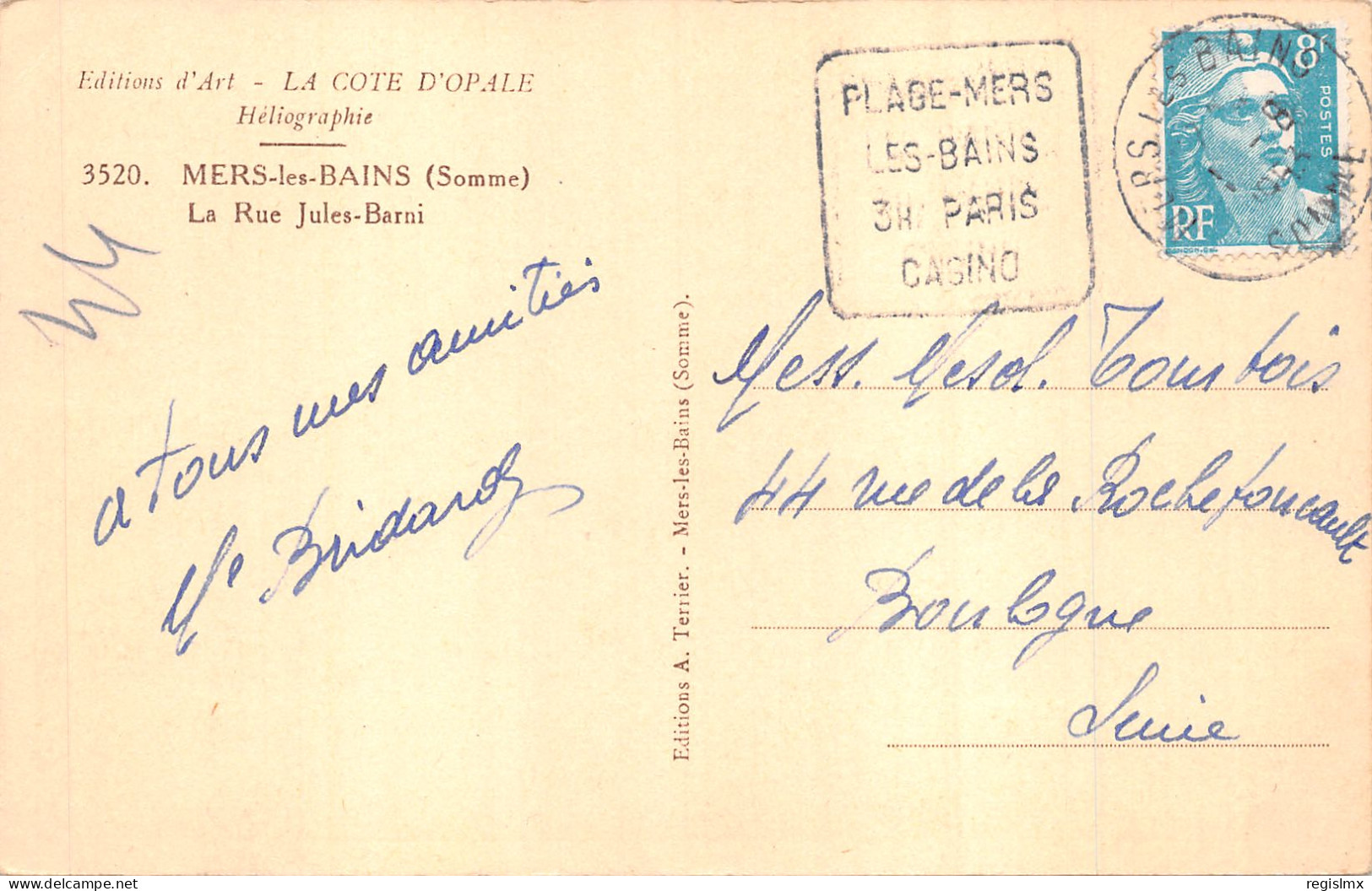 80-MERS LES BAINS-N°2157-H/0323 - Mers Les Bains