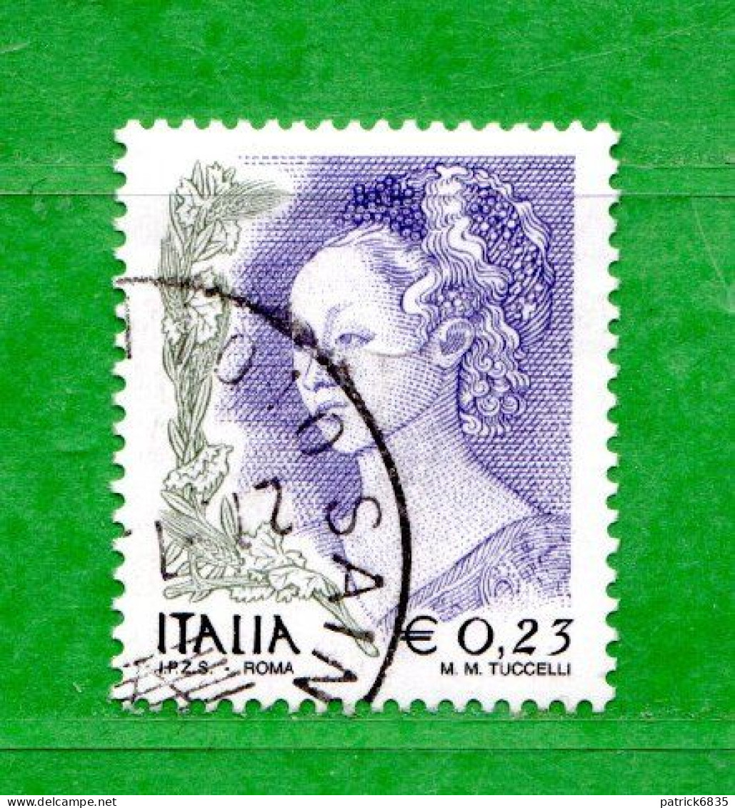 Italia ° - Anno 2002 - La Donna Nell'Arte. € 0,23.  Unif. 2629.  Usato - 2001-10: Afgestempeld