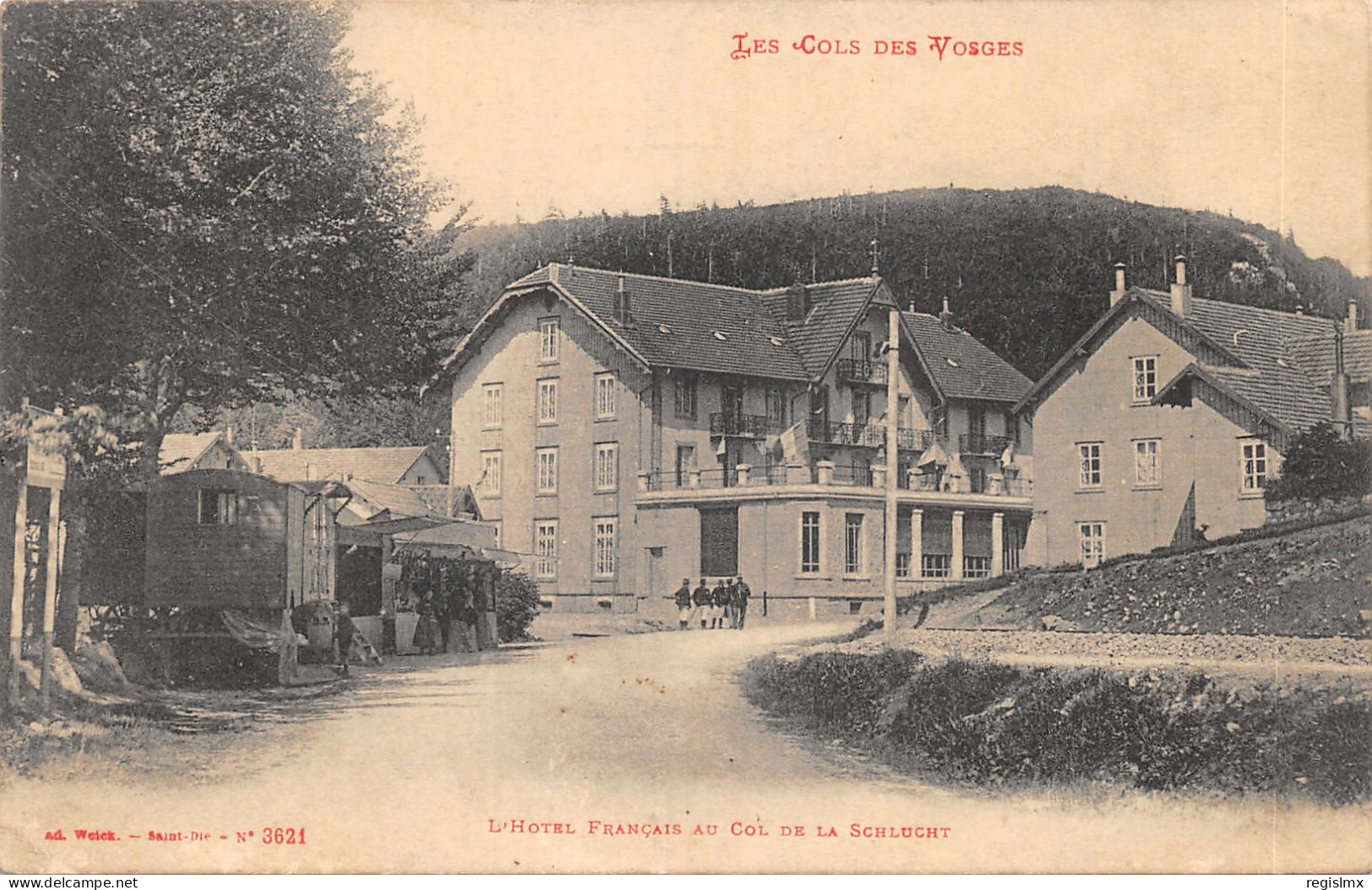 88-COL DE LA SCHLUCHT-HOTEL Français-N°2158-E/0097 - Autres & Non Classés