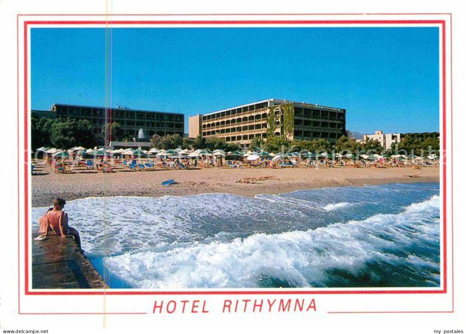 72619642 Kreta Crete Hotel Rithymna Strand  - Grecia