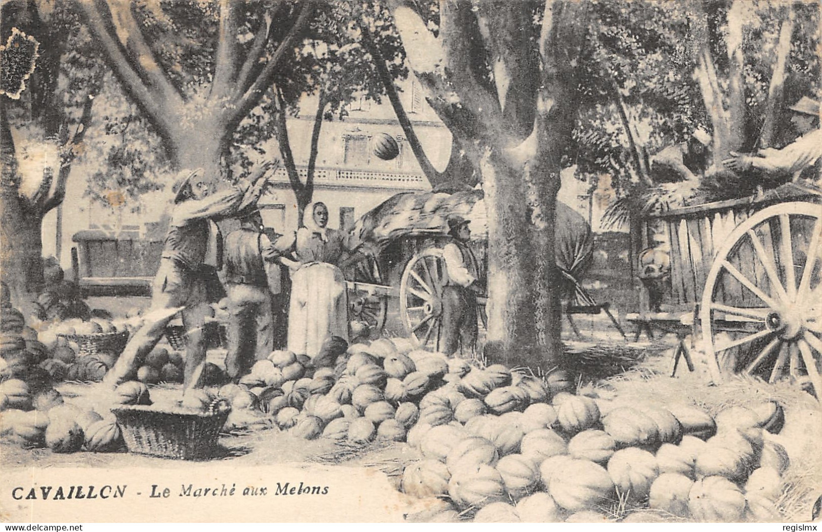 84-CAVAILLON-MARCHE AUX MELONS-N°2158-C/0165 - Cavaillon