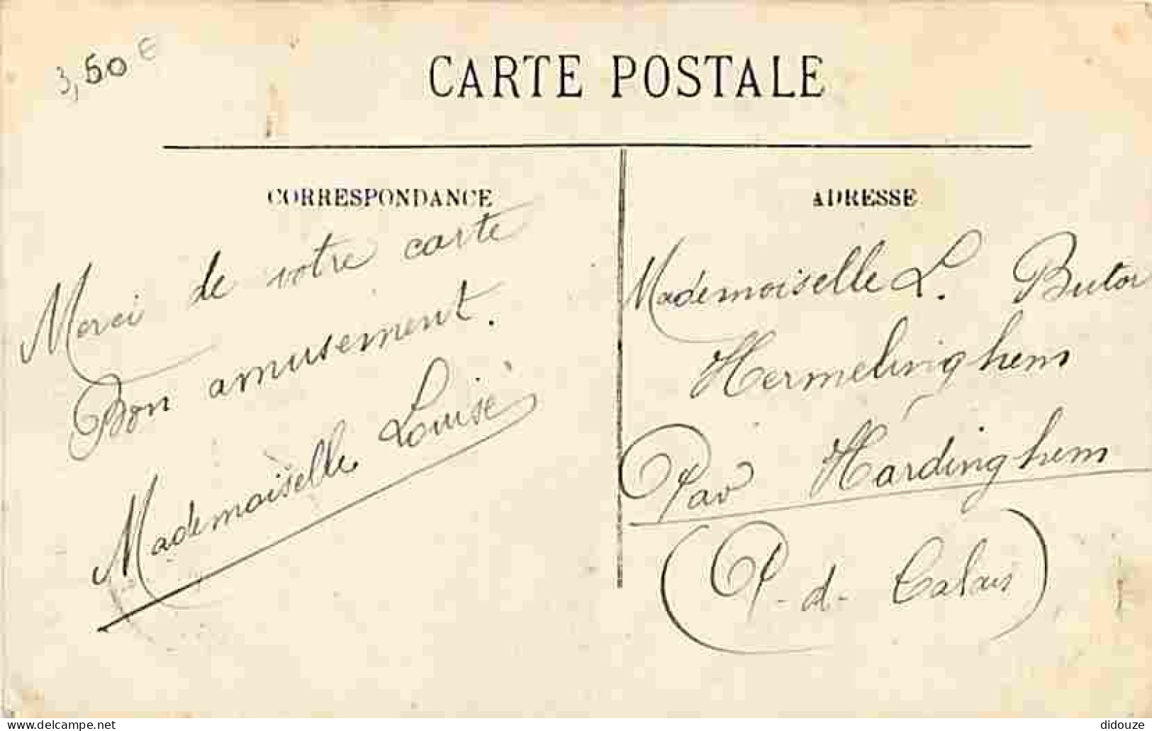 62 - Le Portel - Une Porteloise - Animé - Ecrite En 1913 - CPA - Voir Scans Recto-Verso - Le Portel