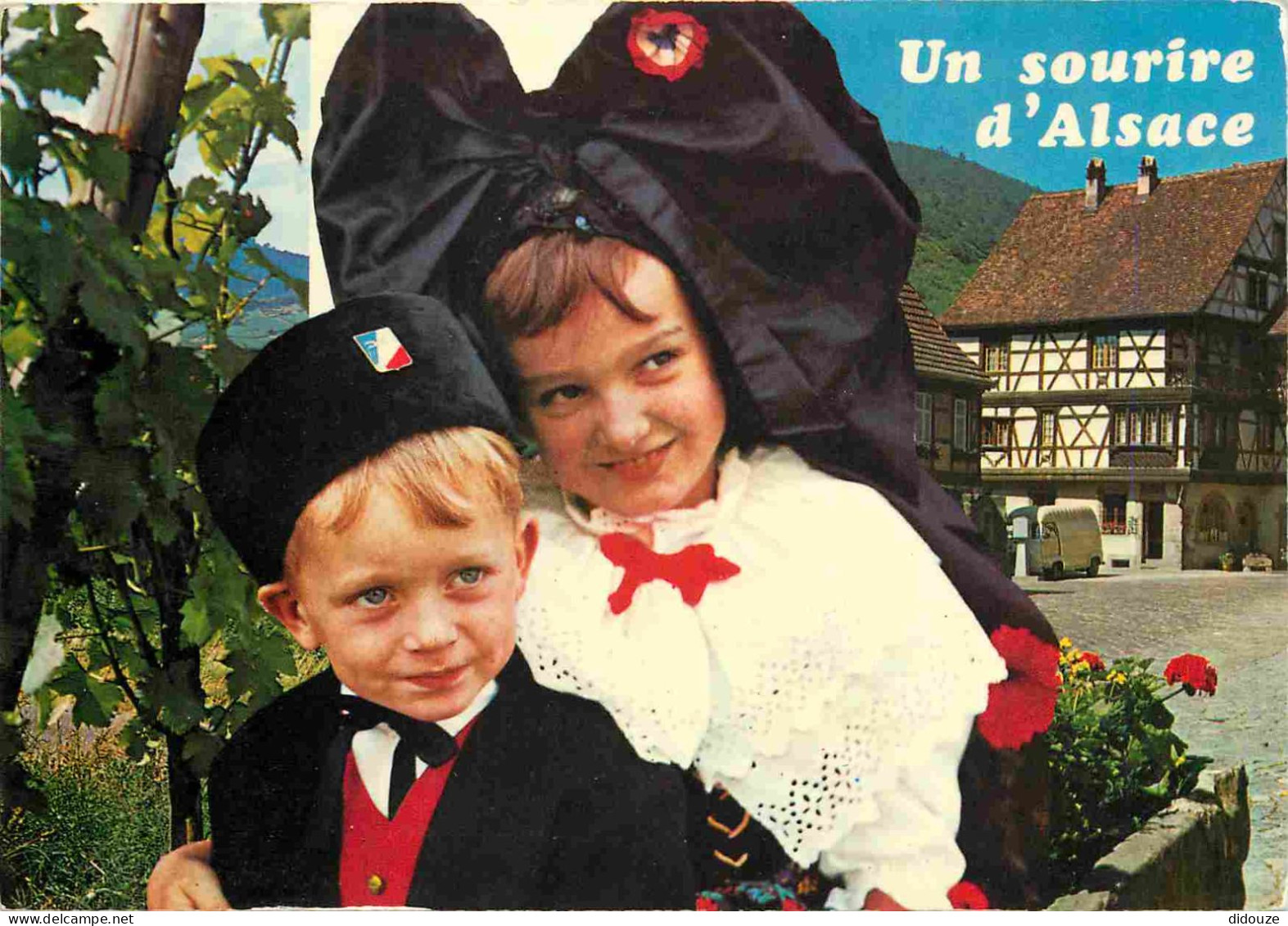 Folklore - Alsace - Enfants - CPM - Voir Scans Recto-Verso - Trachten