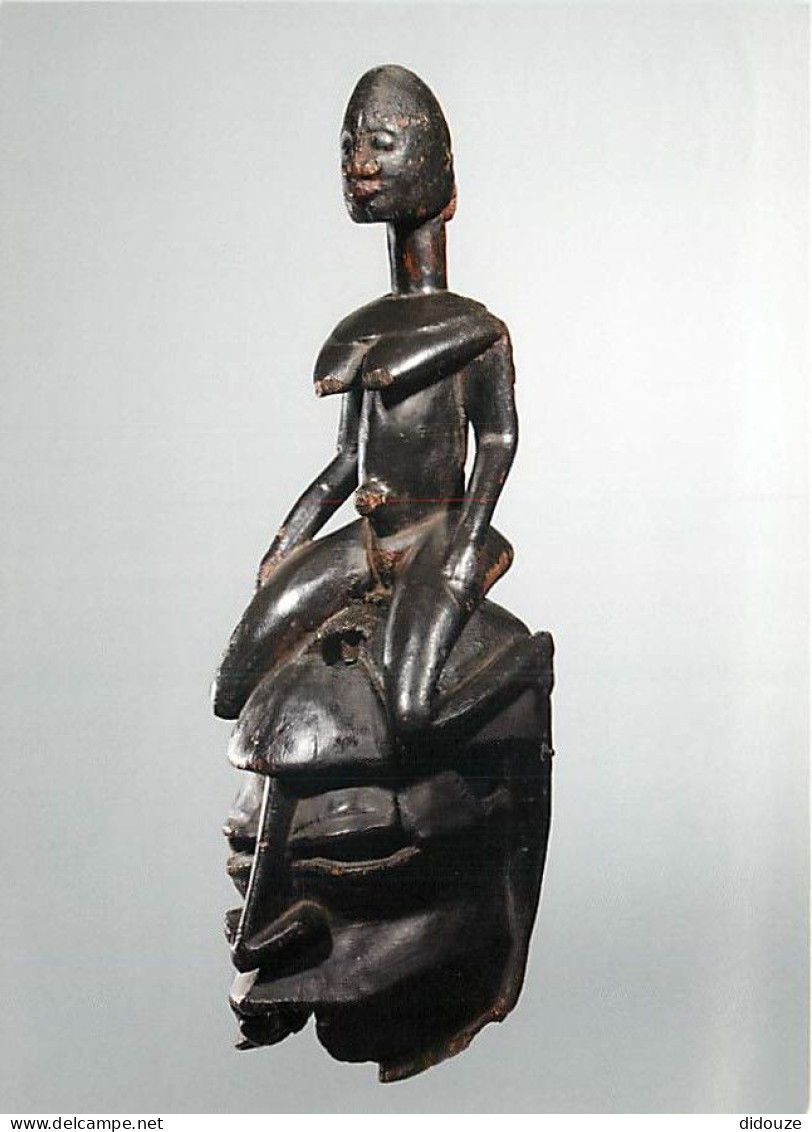 Art - Sculpture Nu - Art Africain - Masque Anthropomorphe Surmonté D'une Figure Féminine à Genoux - Musée Du Quai Branly - Sculptures