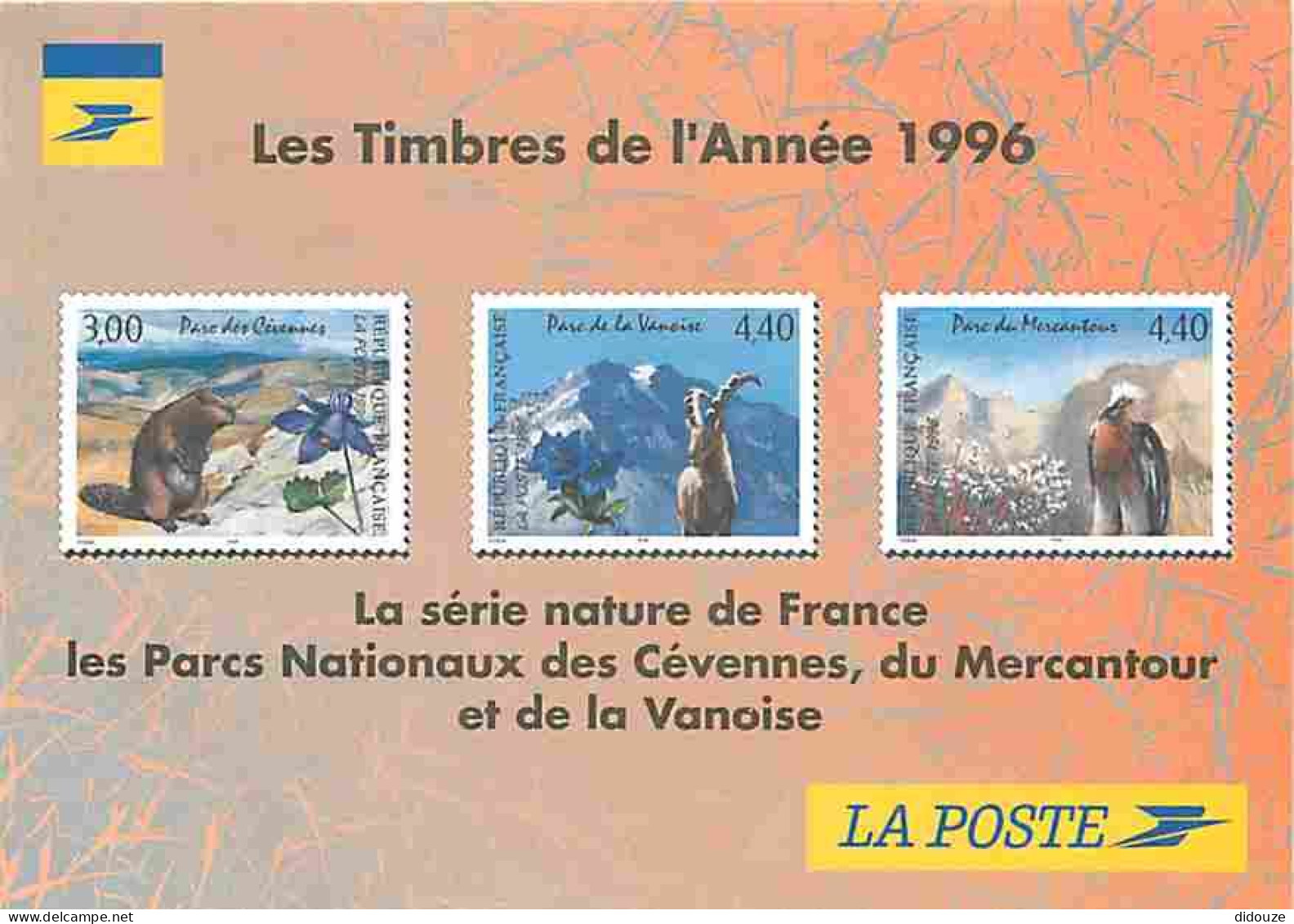 Timbres - Représentation De Timbre Poste Sur Carte Postale - CPM - Voir Scans Recto-Verso - Timbres (représentations)