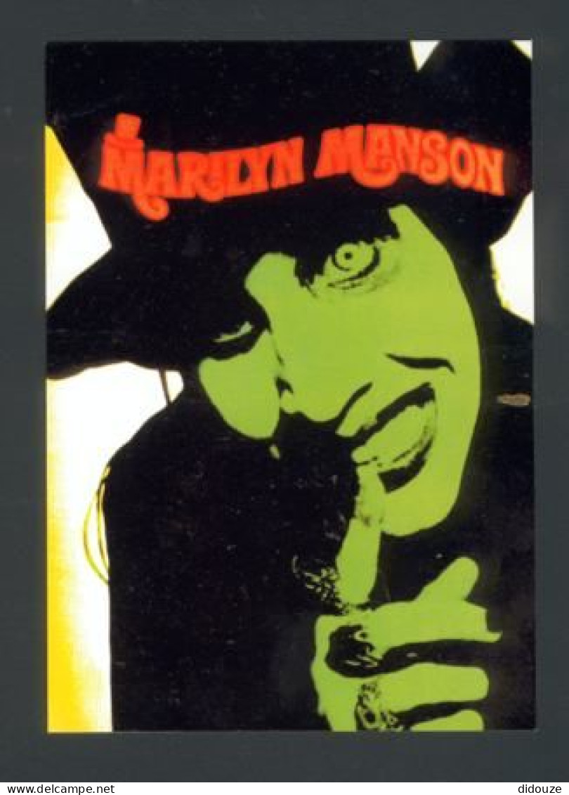 Musique - Marilyn Manson - Carte Vierge - Musique Et Musiciens