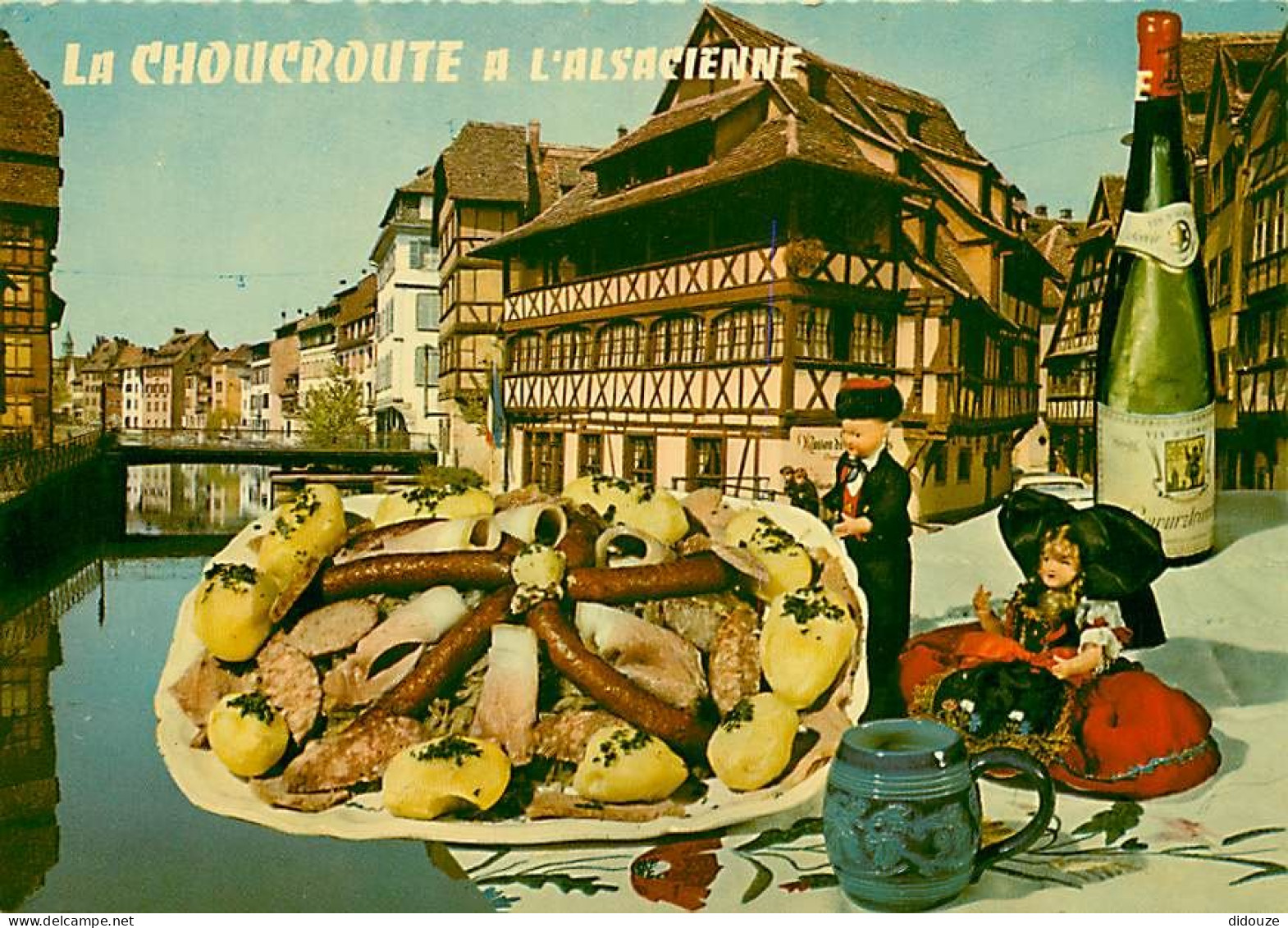 Recettes De Cuisine - Choucroute Alsacienne - Carte Neuve - Gastronomie - CPM - Voir Scans Recto-Verso - Recettes (cuisine)