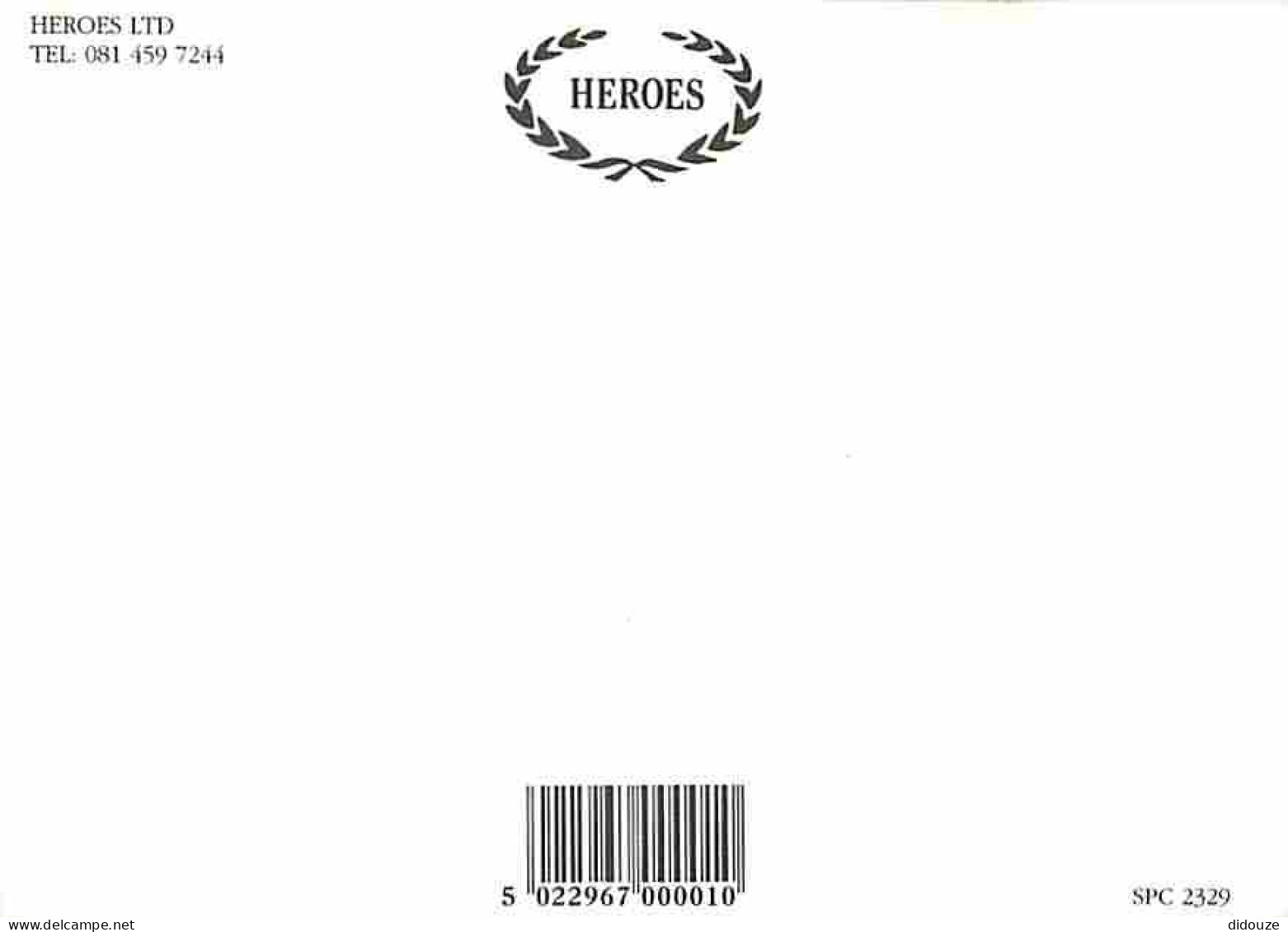 Musique - Heroes LTD - CPM - Voir Scans Recto-Verso - Muziek En Musicus