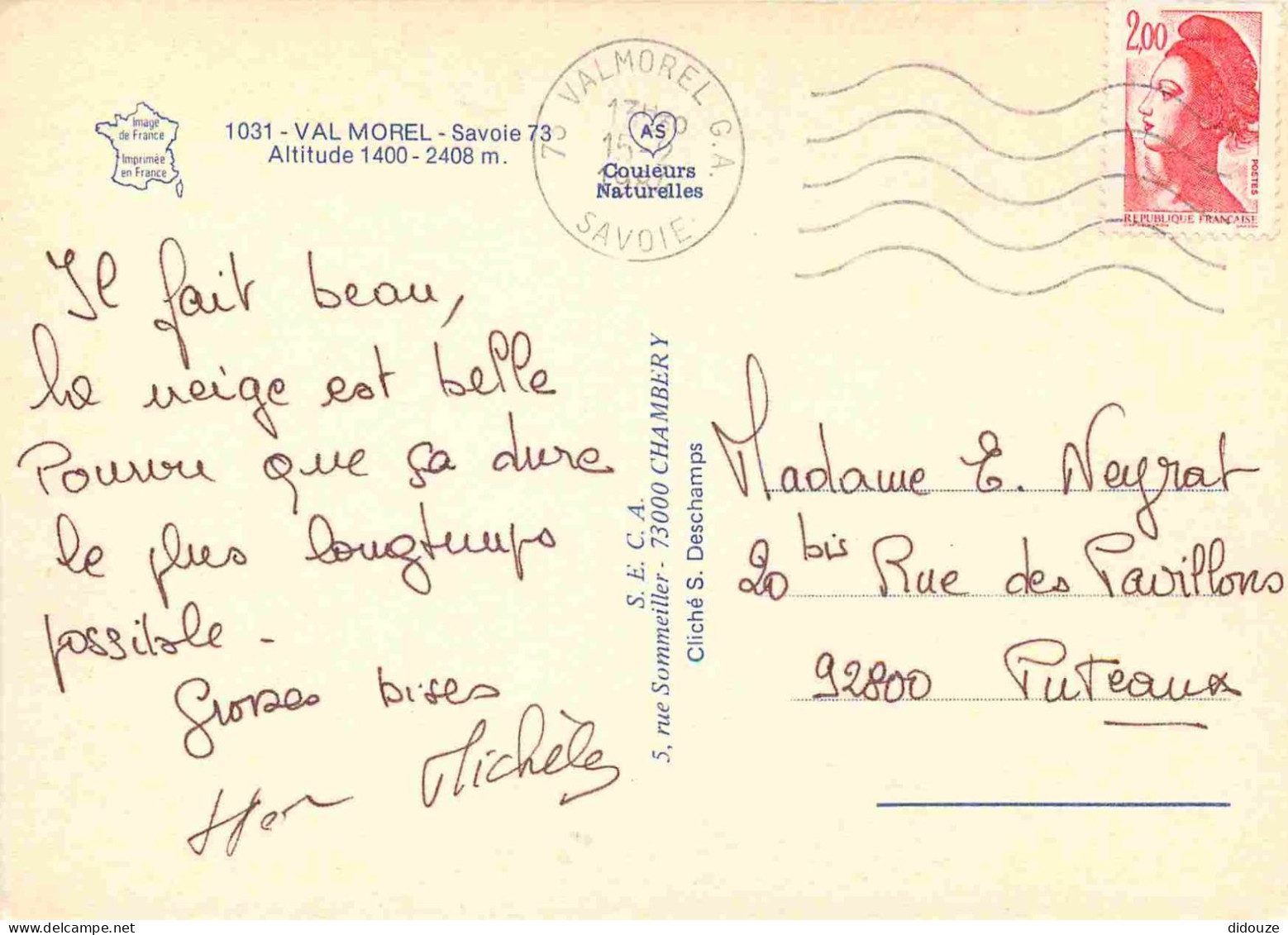 73 - Valmorel - Multivues - CPM - Voir Scans Recto-Verso - Valmorel