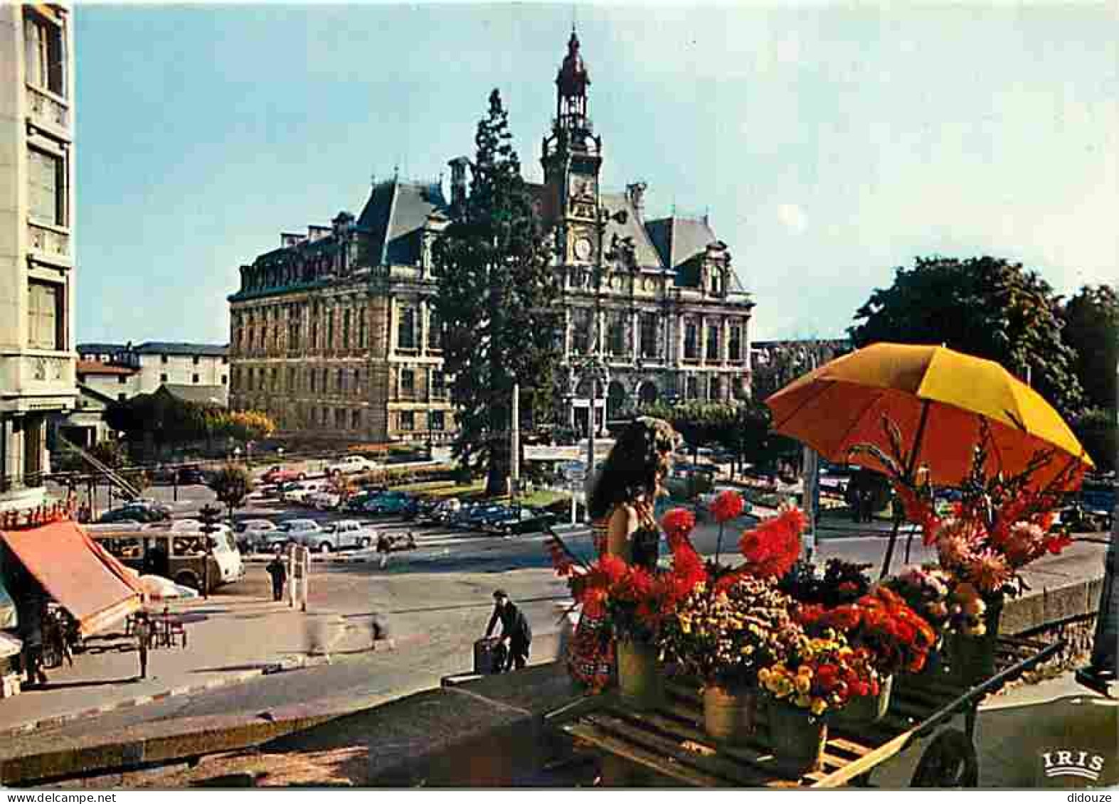 87 - Limoges - L'Hotel De Ville - Automobiles - Fleurs - Carte Neuve - CPM - Voir Scans Recto-Verso - Limoges