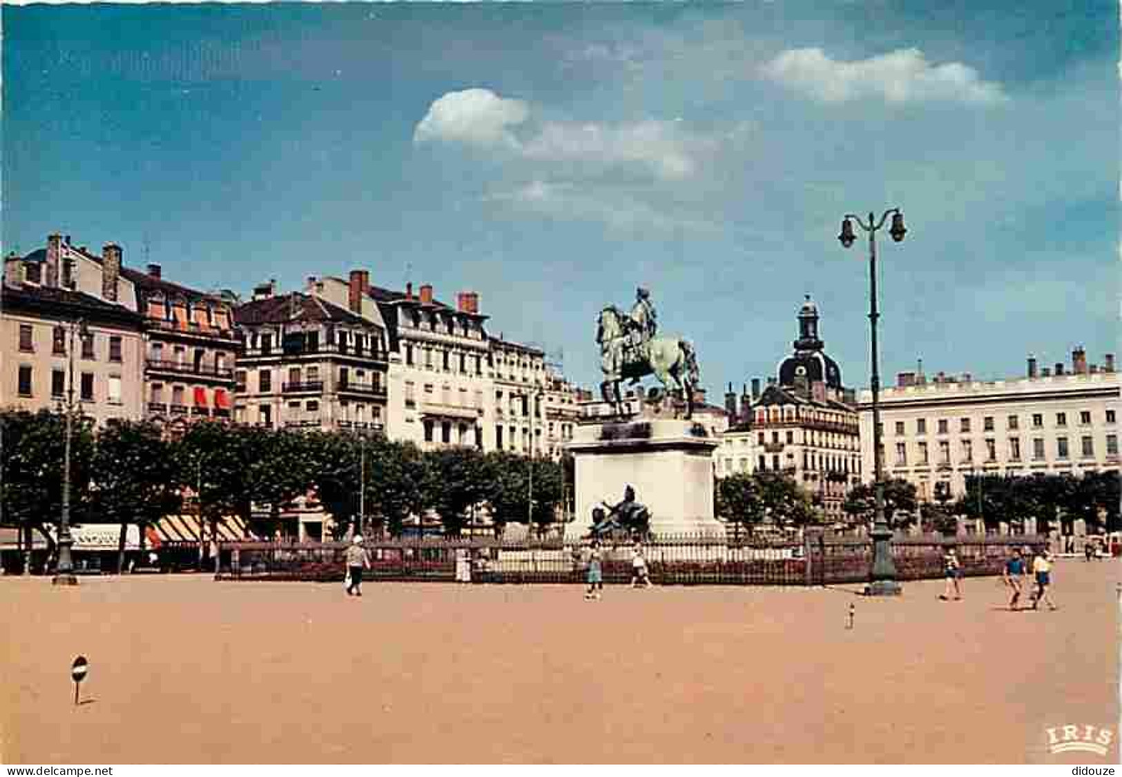 69 - Lyon - Place Bellecour - Statue équestre De Louis XIV - Carte Neuve - CPM - Voir Scans Recto-Verso - Andere & Zonder Classificatie