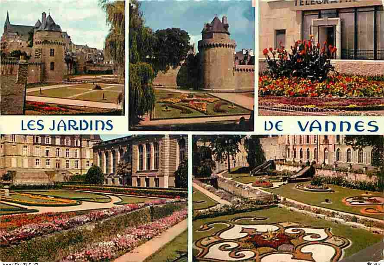 56 - Vannes - Les Jardins - Multivues - CPM - Voir Scans Recto-Verso - Vannes