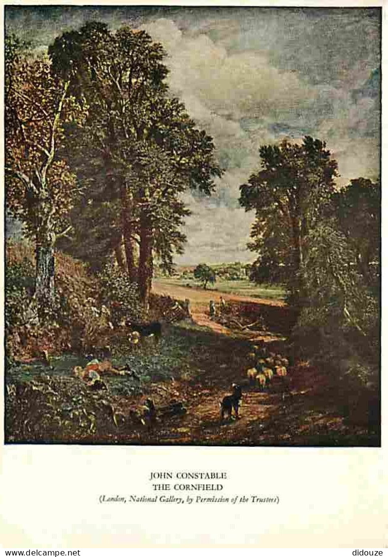 Art - Peinture - John Constable - The Cornfield - Carte Neuve - CPM - Voir Scans Recto-Verso - Peintures & Tableaux