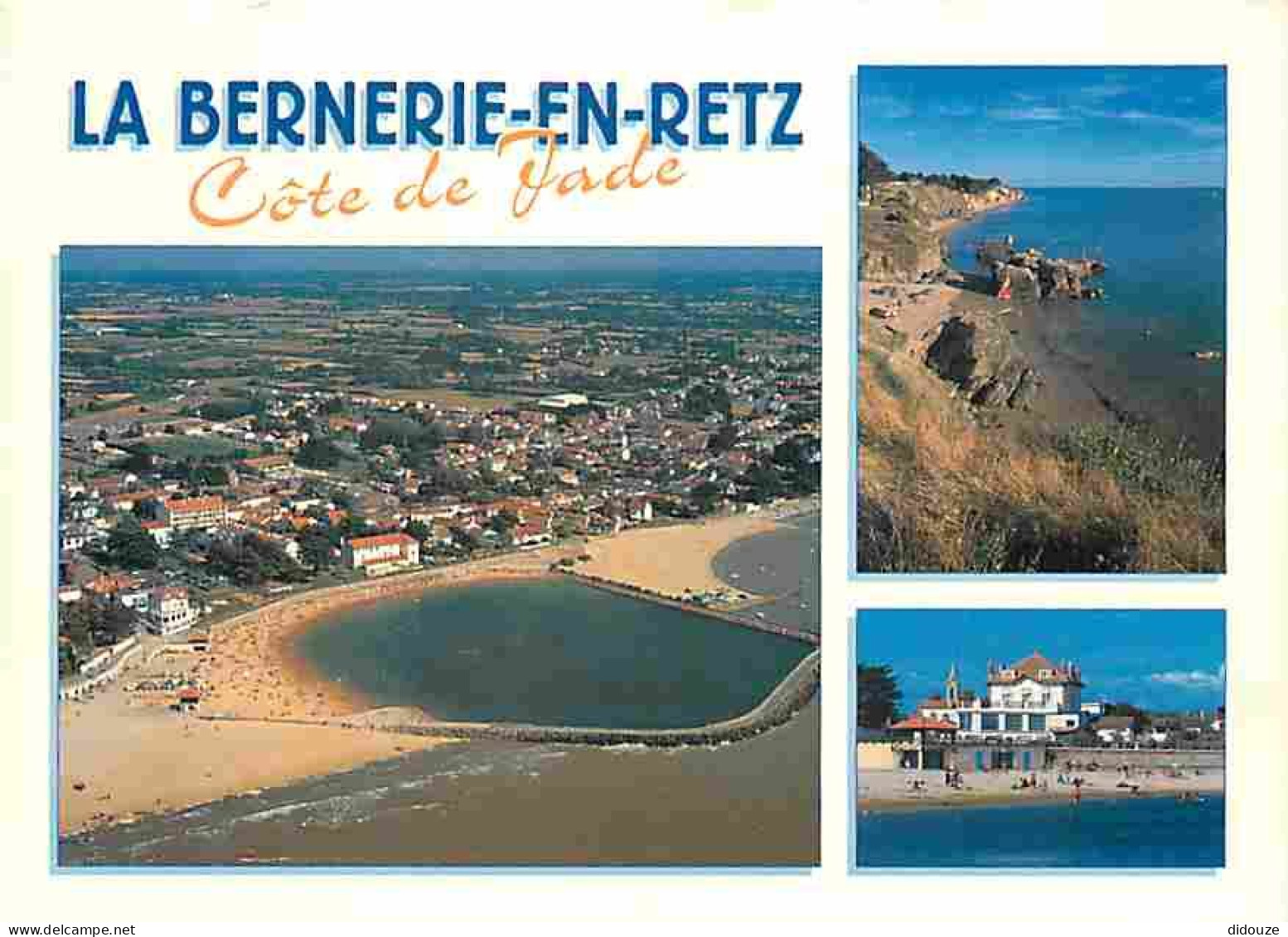 44 - La Bernerie En Retz - Multivues - Flamme Postale - CPM - Voir Scans Recto-Verso - La Bernerie-en-Retz