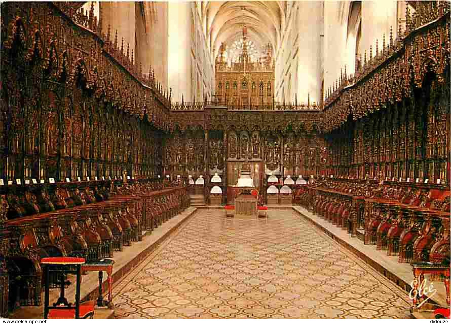 32 - Auch - Intérieur De La Cathédrale Sainte Marie - Le Choeur Vu Du Grand Autel - Carte Neuve - CPM - Voir Scans Recto - Auch