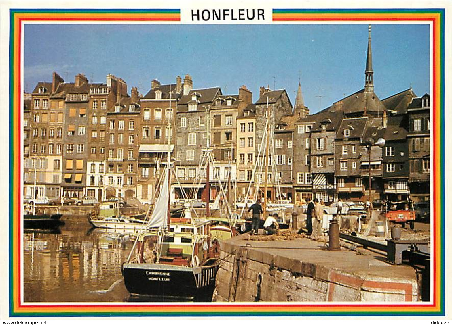 14 - Honfleur - Le Vieux-Bassin Et Le Quai Sainte-Catherine - Bateaux - Carte Neuve - CPM - Voir Scans Recto-Verso - Honfleur