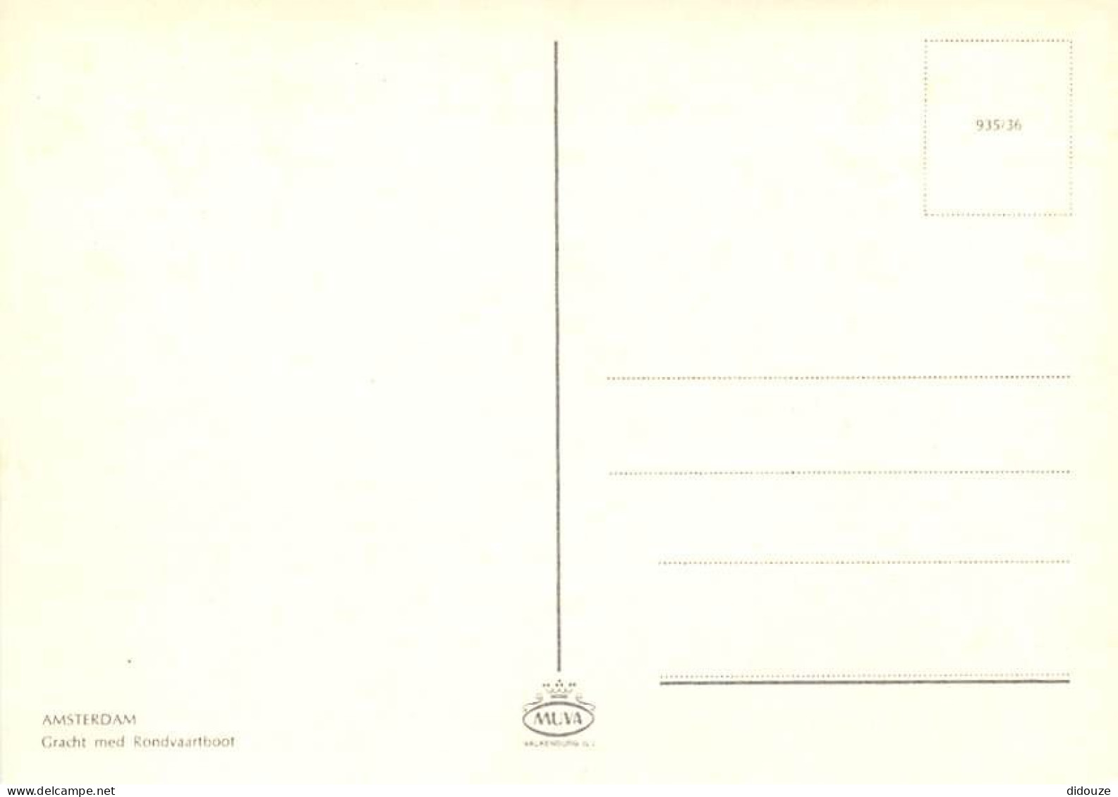 Pays-Bas - Nederland - Amsterdam - CPM - Voir Scans Recto-Verso - Amsterdam