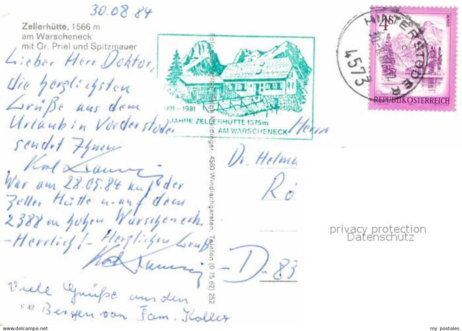 72619569 Warscheneck Zellerhuette Grosser Priel Spitzmauer Totes Gebirge Warsche - Autres & Non Classés