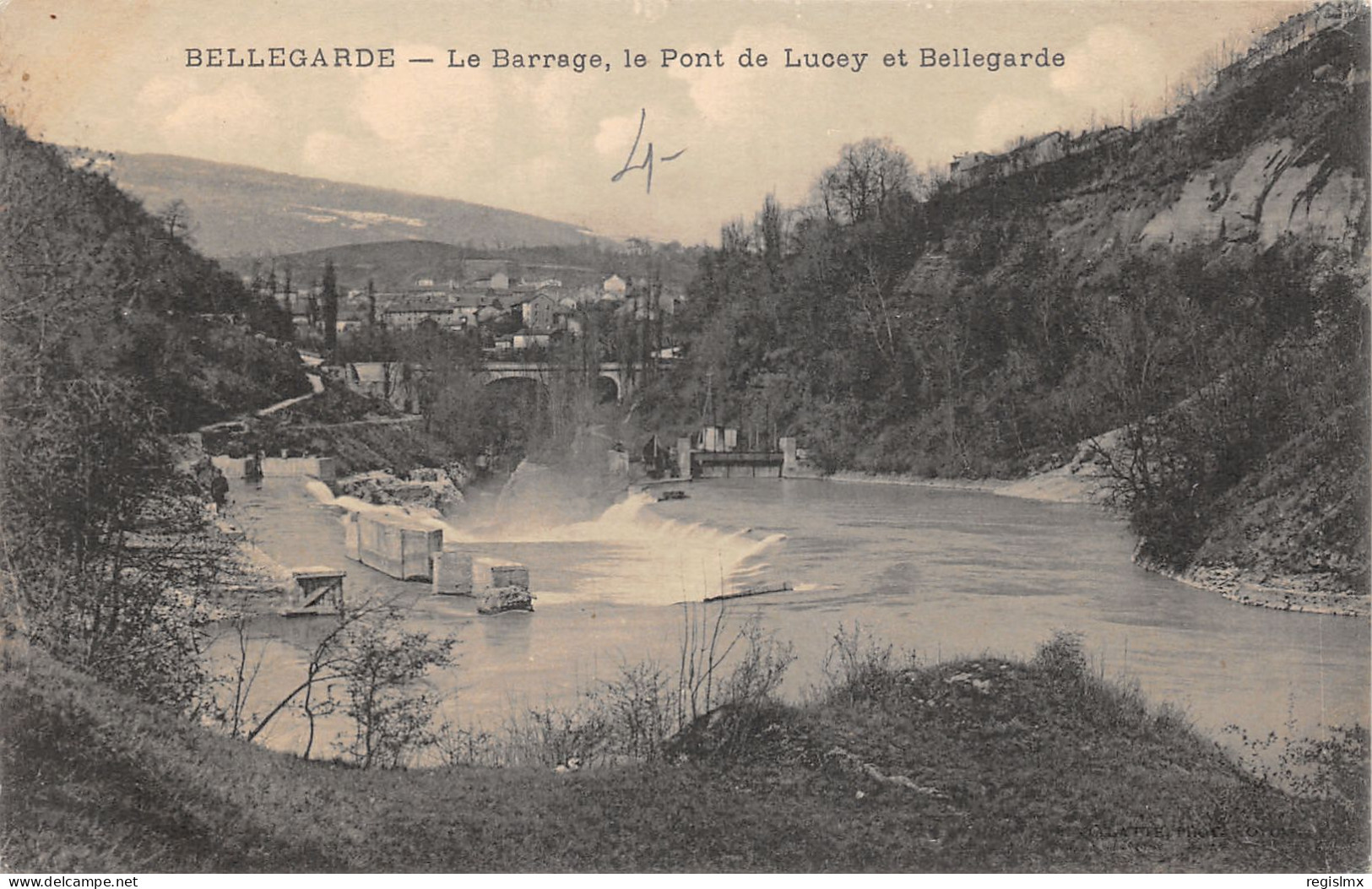 01-BELLEGARDE-N°2160-A/0077 - Bellegarde-sur-Valserine