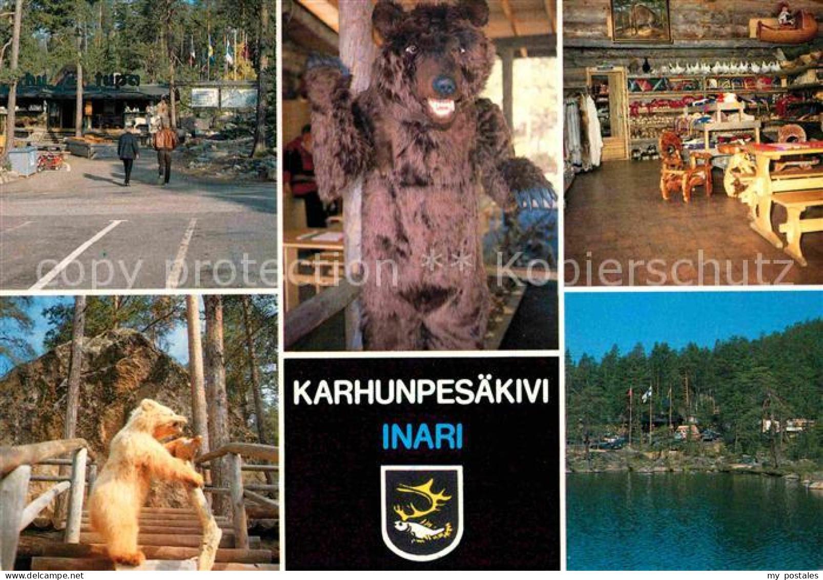 72619474 Inari Karhunpesaekivi Baerenlochstein Inari - Finlande